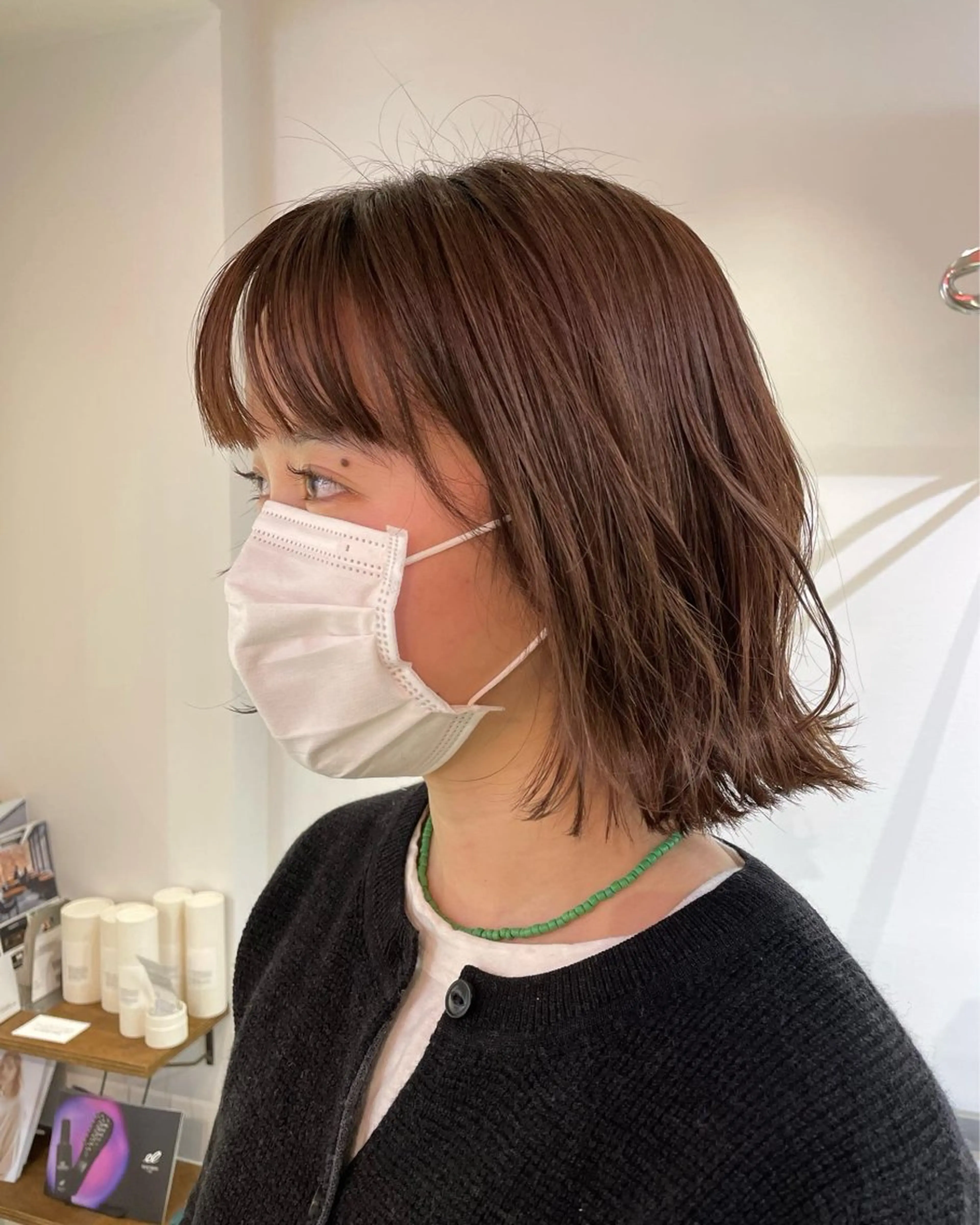 ミディアム カラー カット ヘアカラー VOICE所属・MIRI MIRIのヘアスタイル