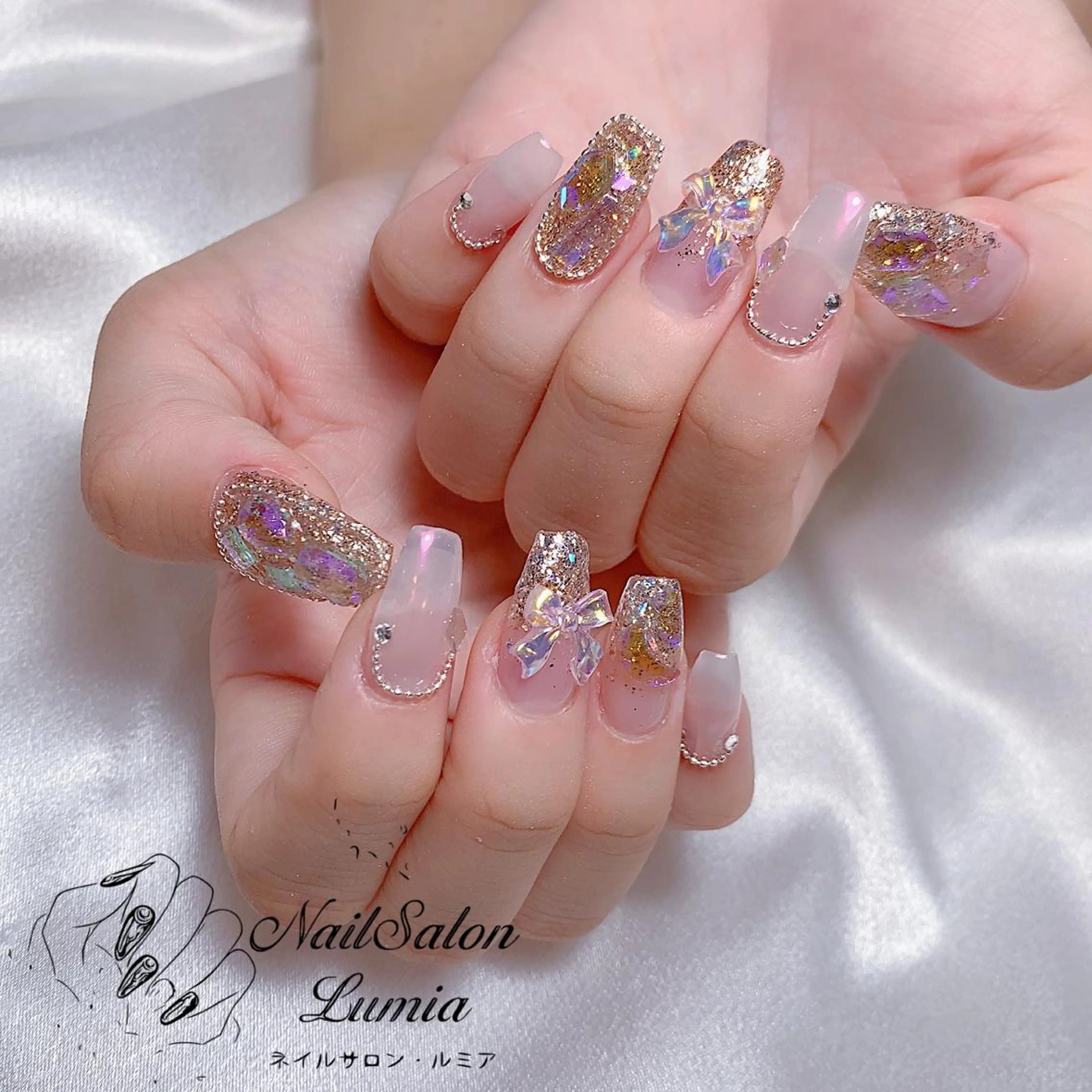 ネイル ハンドネイル ネイルサロン ルミア Lumia 店長のネイルデザイン
