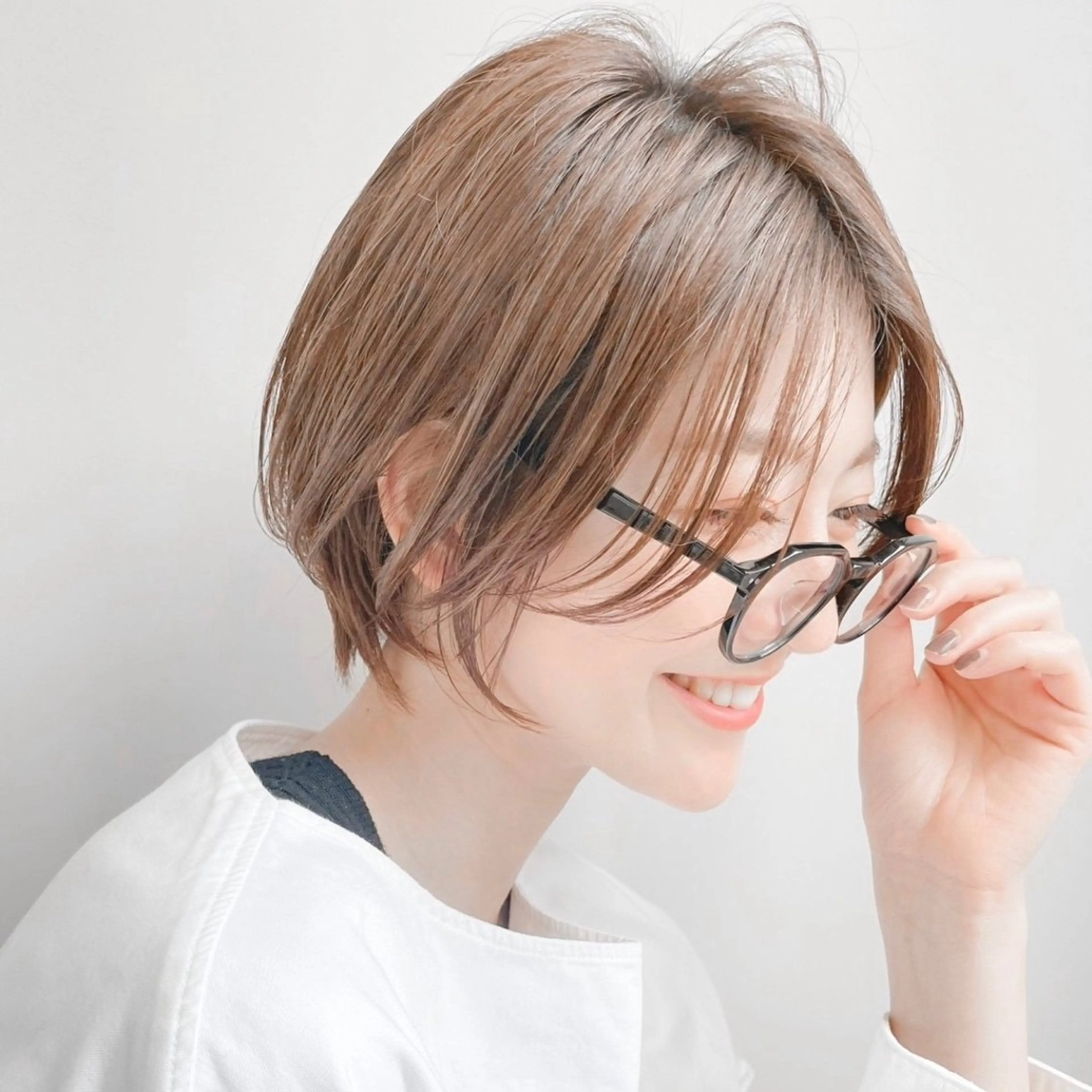 骨格補正カット+うる艶カラー✂︎撮影可能な方取のみお願い致しますの写真