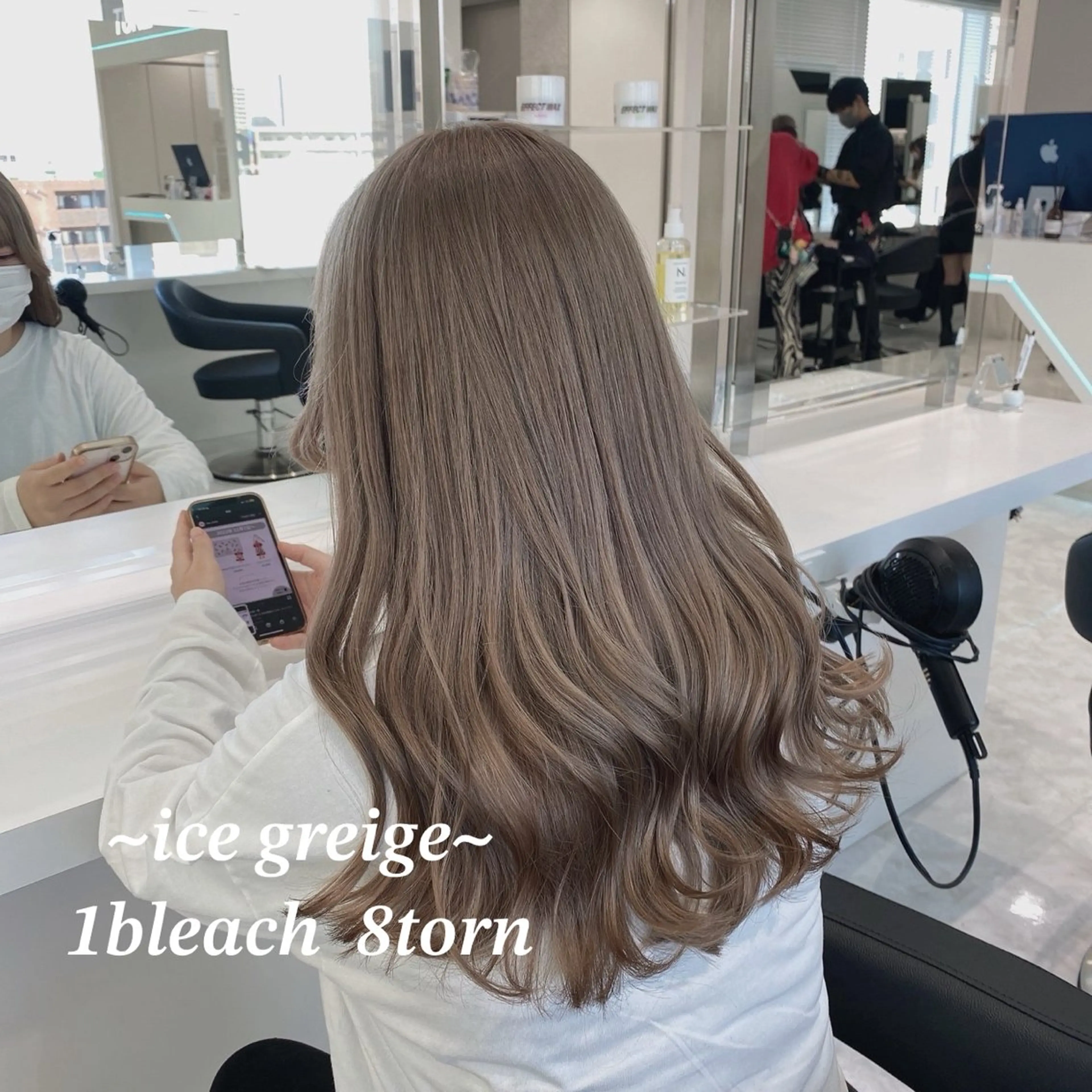 セミロング カラー 🌿透明感赤み消し Keishin🌿のヘアスタイル