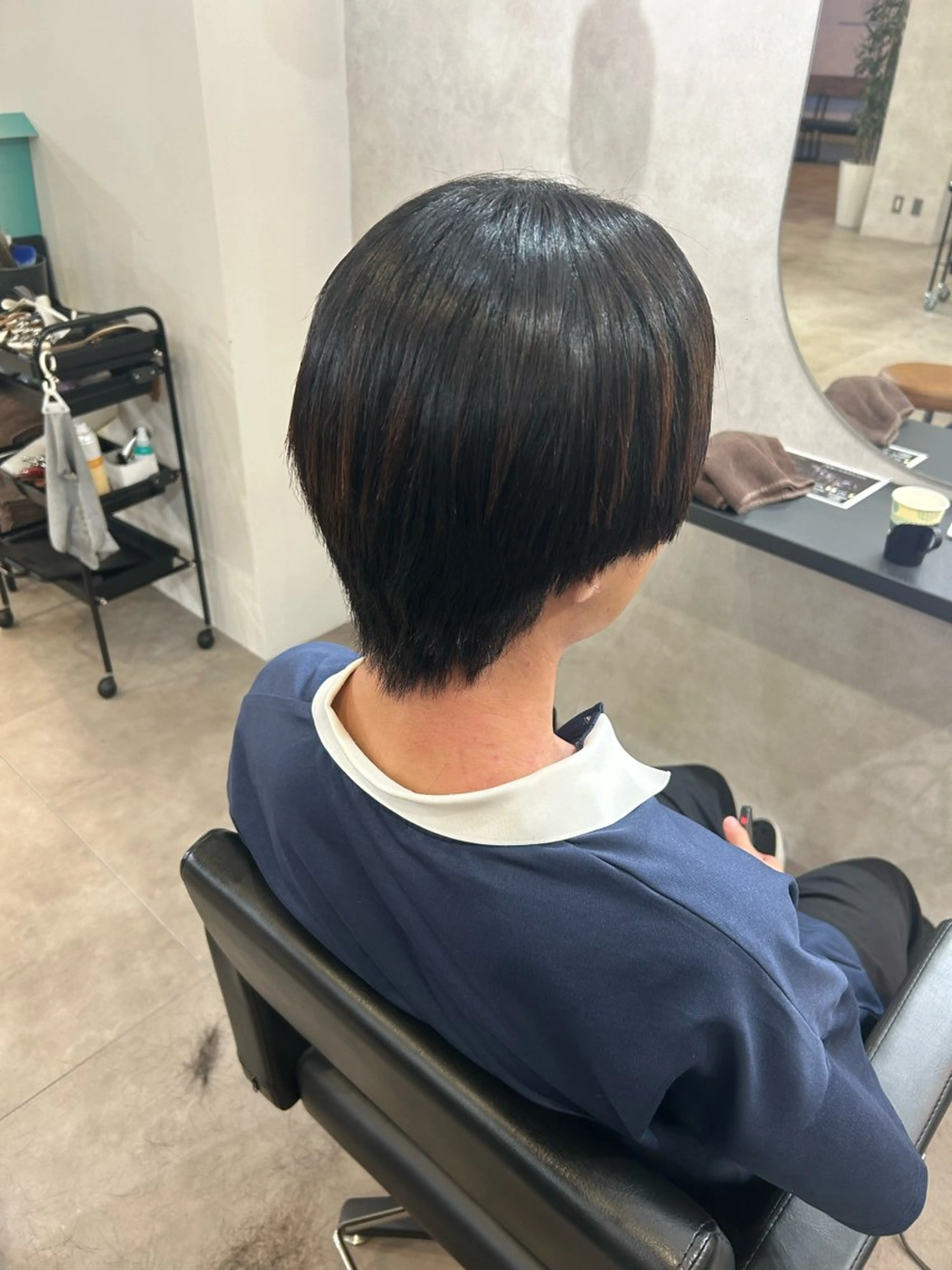 メンズ カット 縮毛矯正 上島 愛永のヘアスタイル