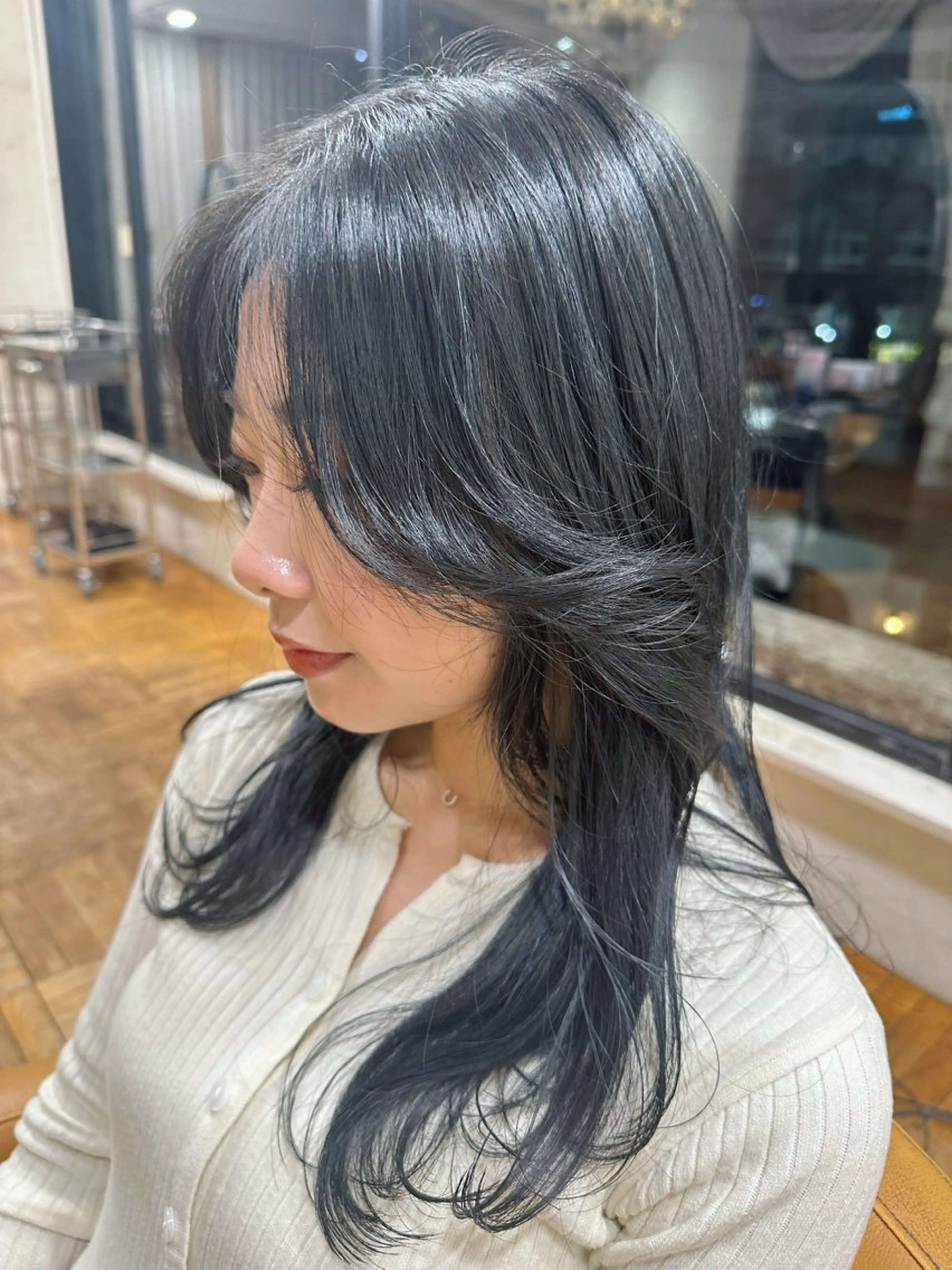 セミロング カット ヘアカラー トリートメント オブヘア所属・銀座／カット ／ボブ　るかのヘアスタイル