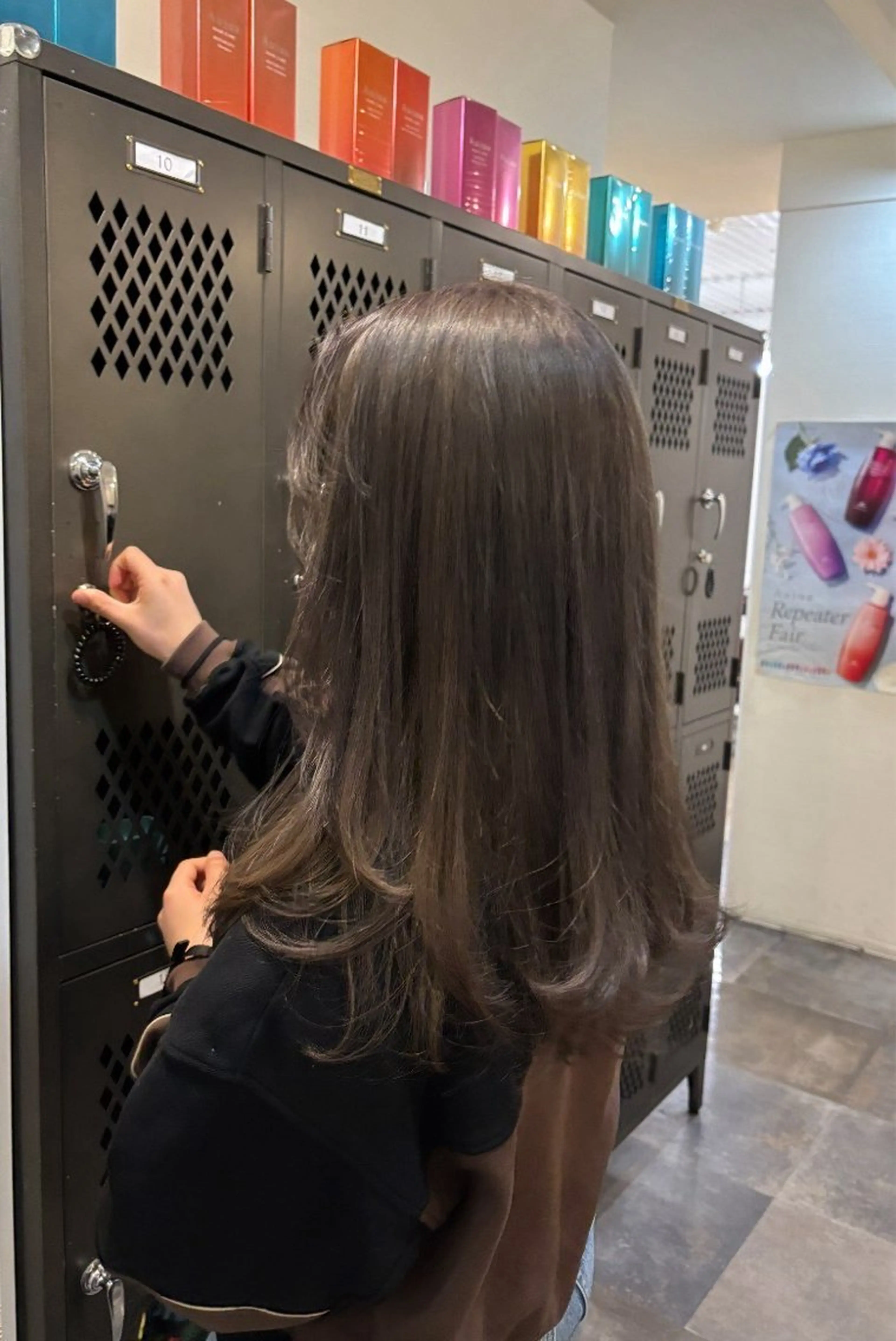 ロング カラー メンズ特化 ティアラのヘアスタイル