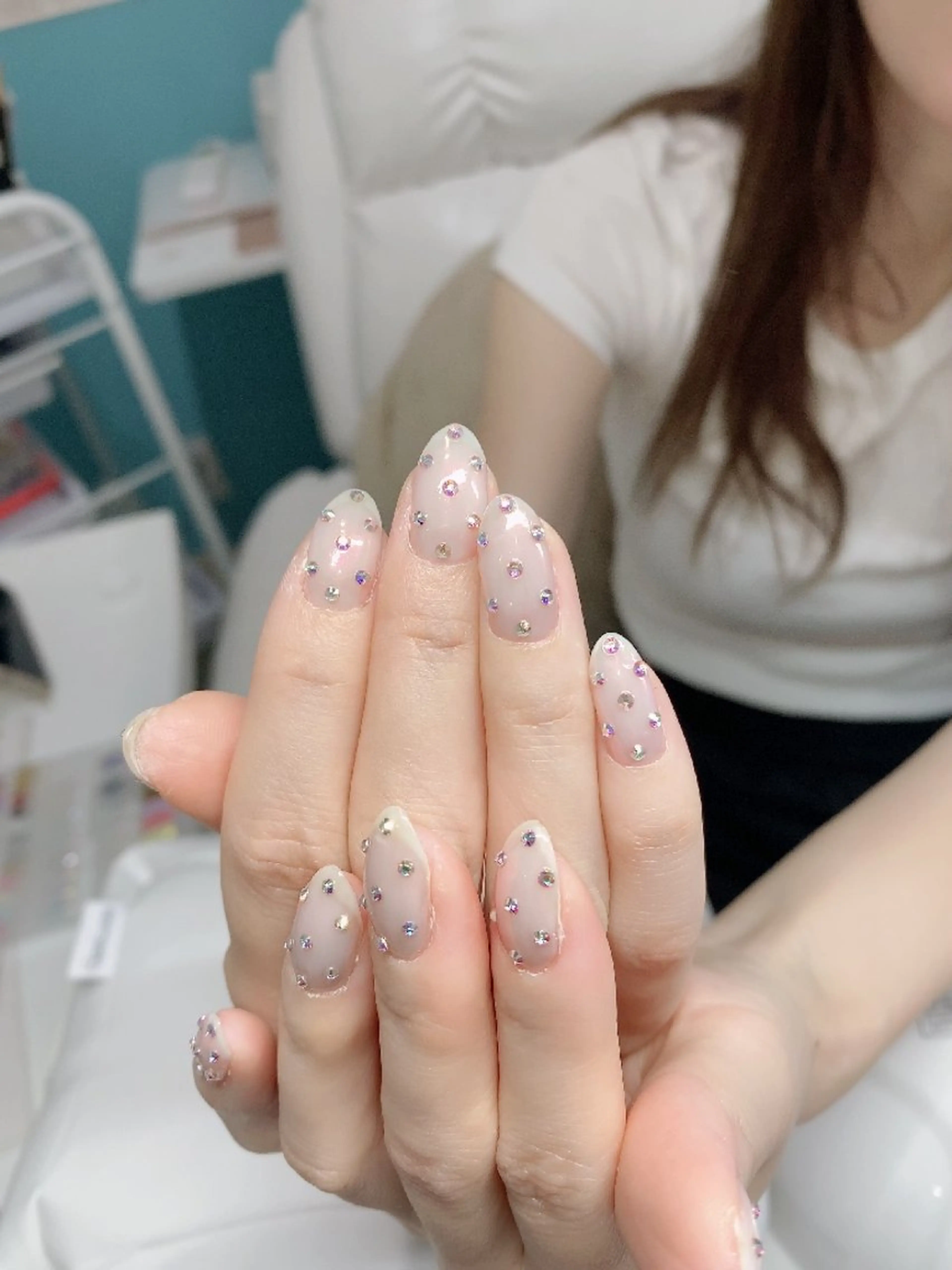 ネイル フットネイル ガーリー マグネットネイル ワンカラーネイル 冬ネイル ハンドネイル 13日3980円‼️ マグもデザインも◎のネイルデザイン