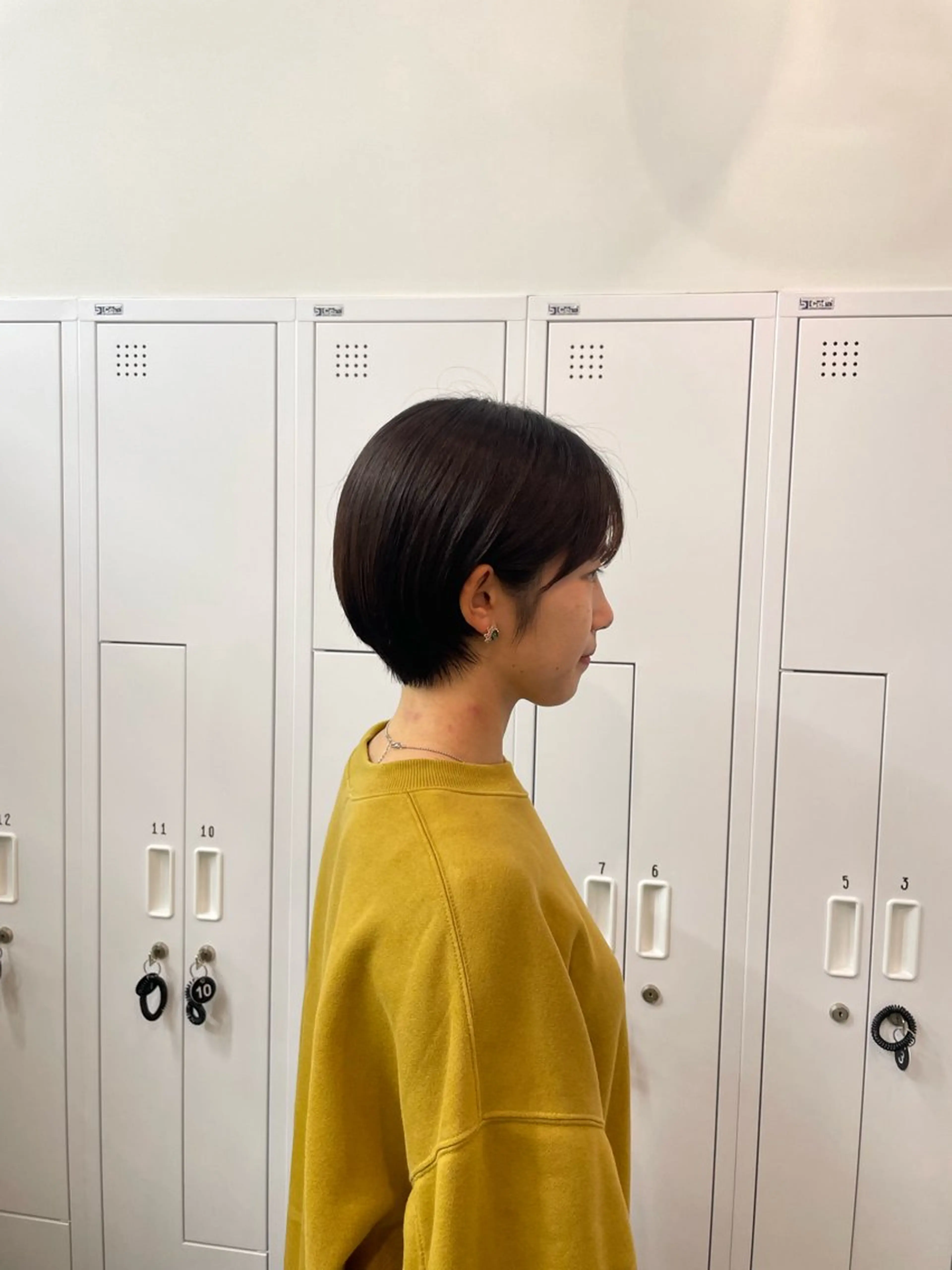 ショート 立野 莉央のヘアスタイル