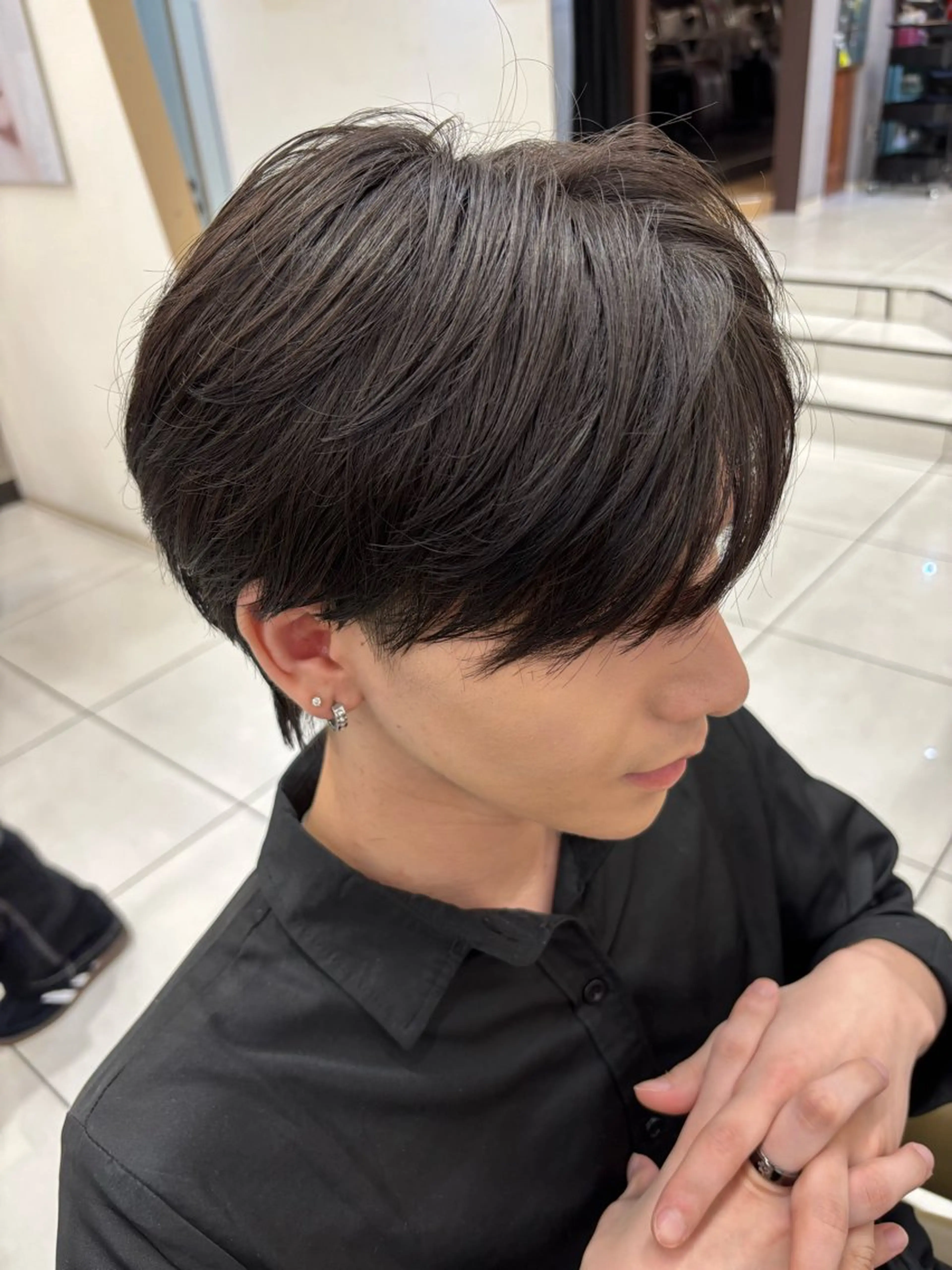 似合わせカット+曲がる縮毛矯正の写真