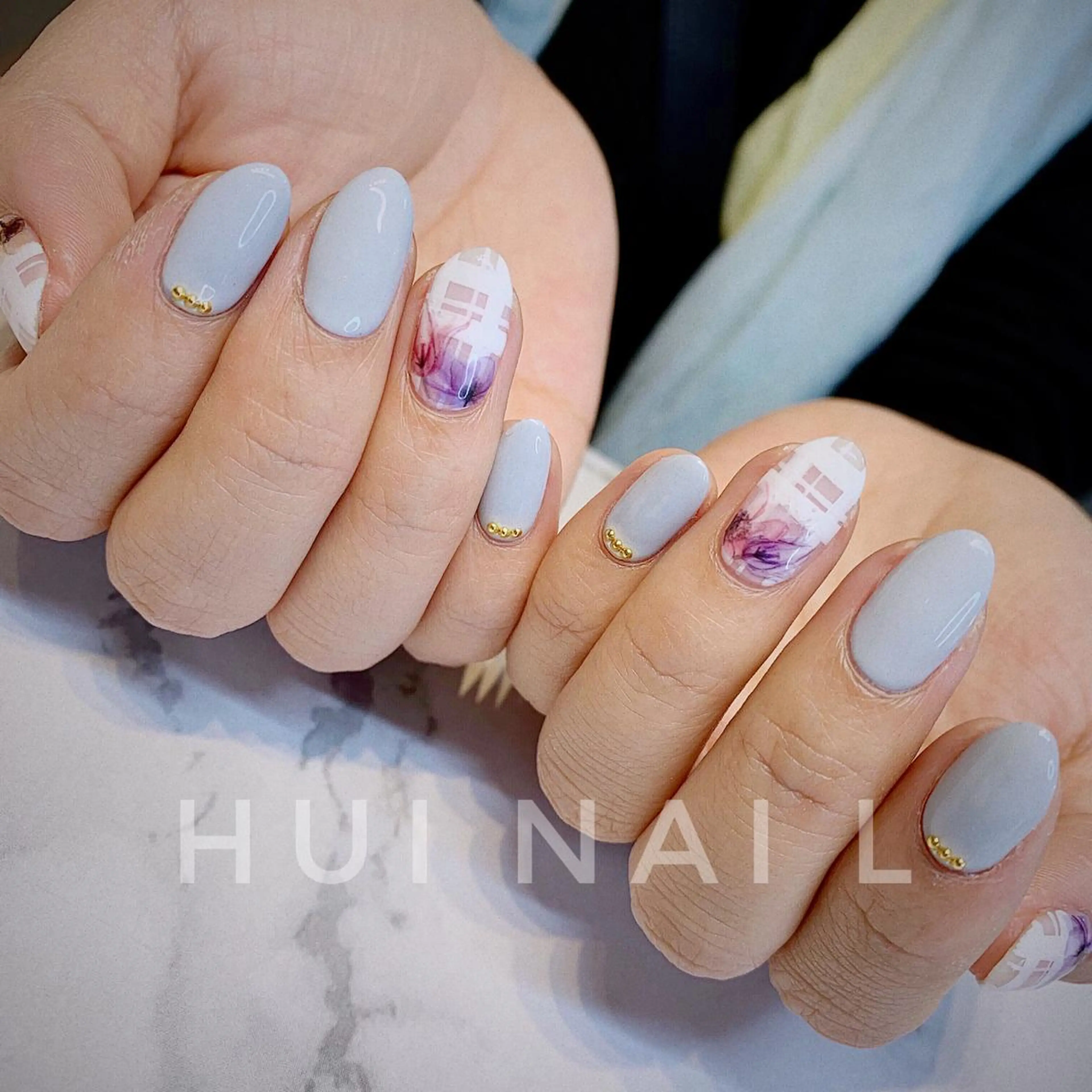 ミディアム めぐみのネイルサロン 惠のネイルデザイン