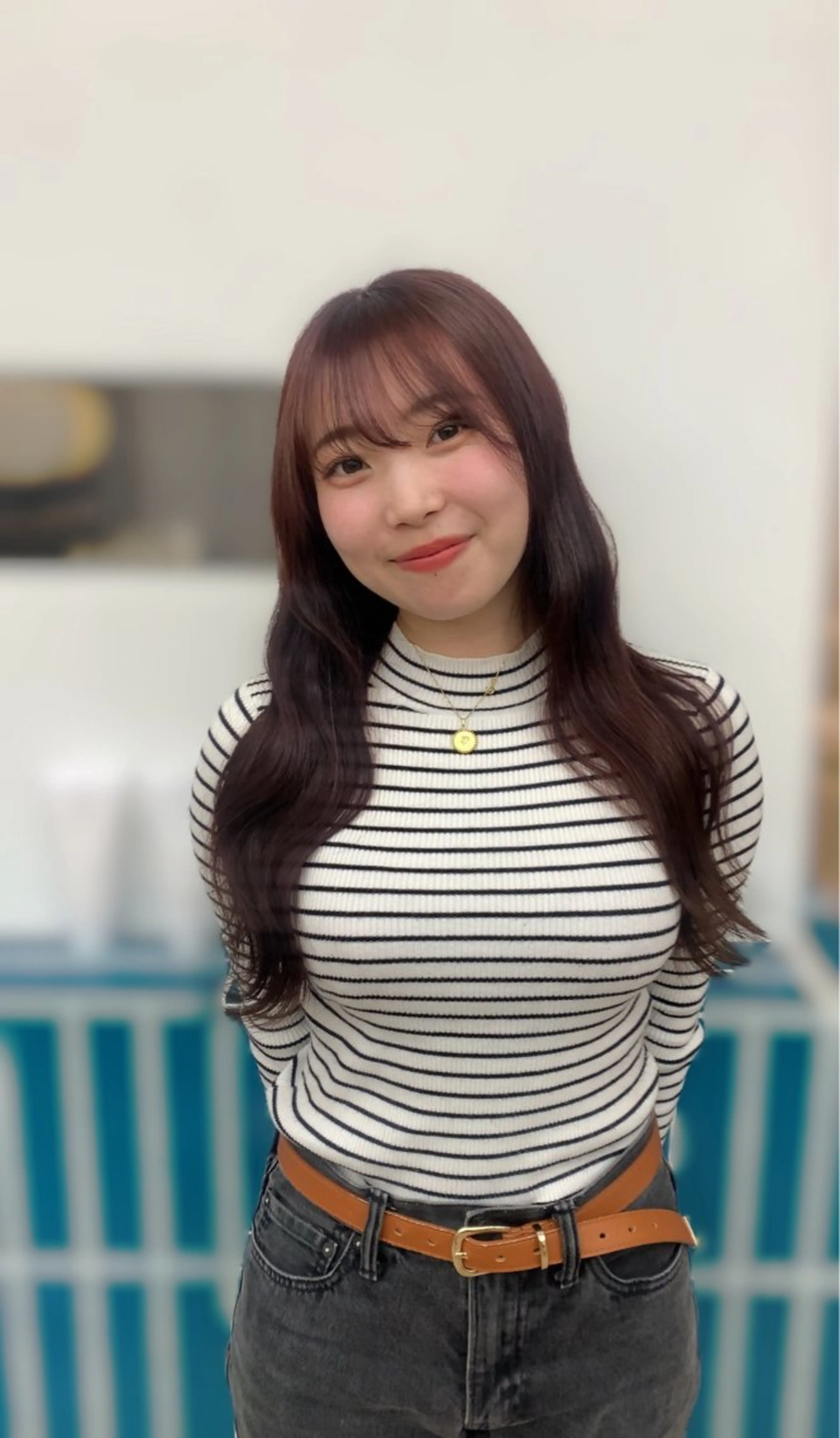 ロング MEGULI所属・新田 琴美/ 透明感/レイヤーのヘアスタイル