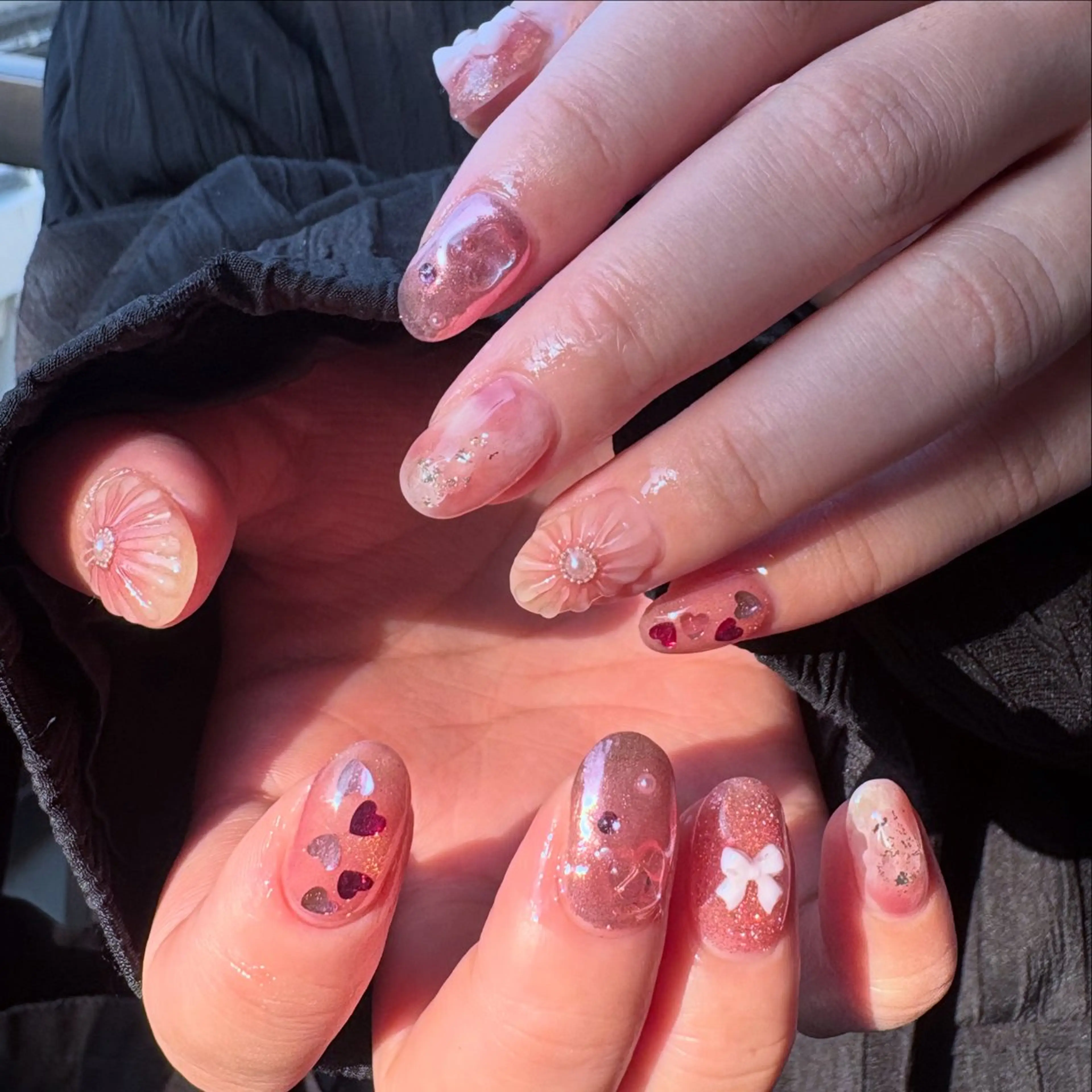 ネイル ハンドネイル カメレオン京橋🌻 草葉由佳のネイルデザイン