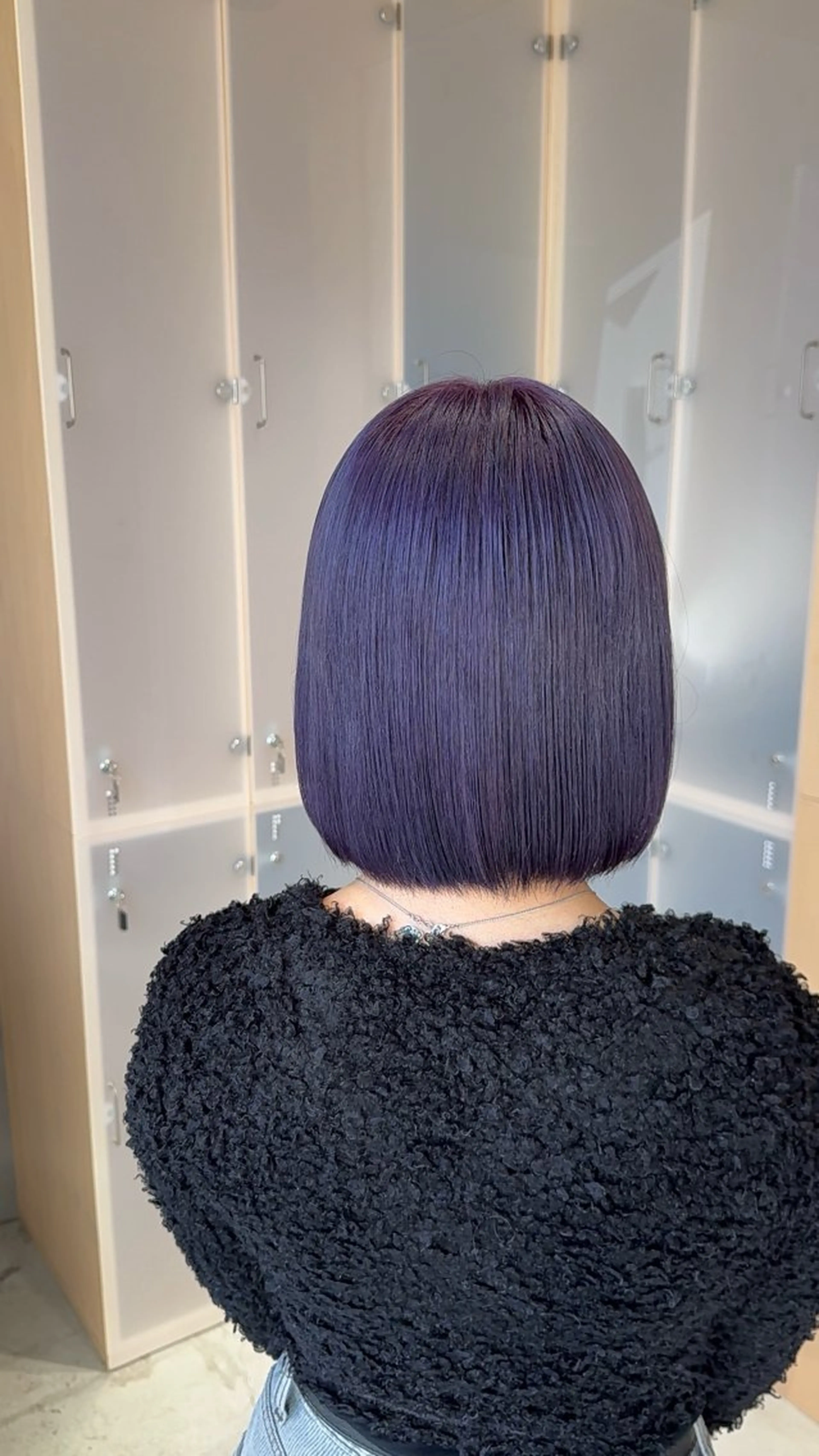 ショート カラー ヘアカラー ハイトーン/ 縮毛矯正のヘアスタイル