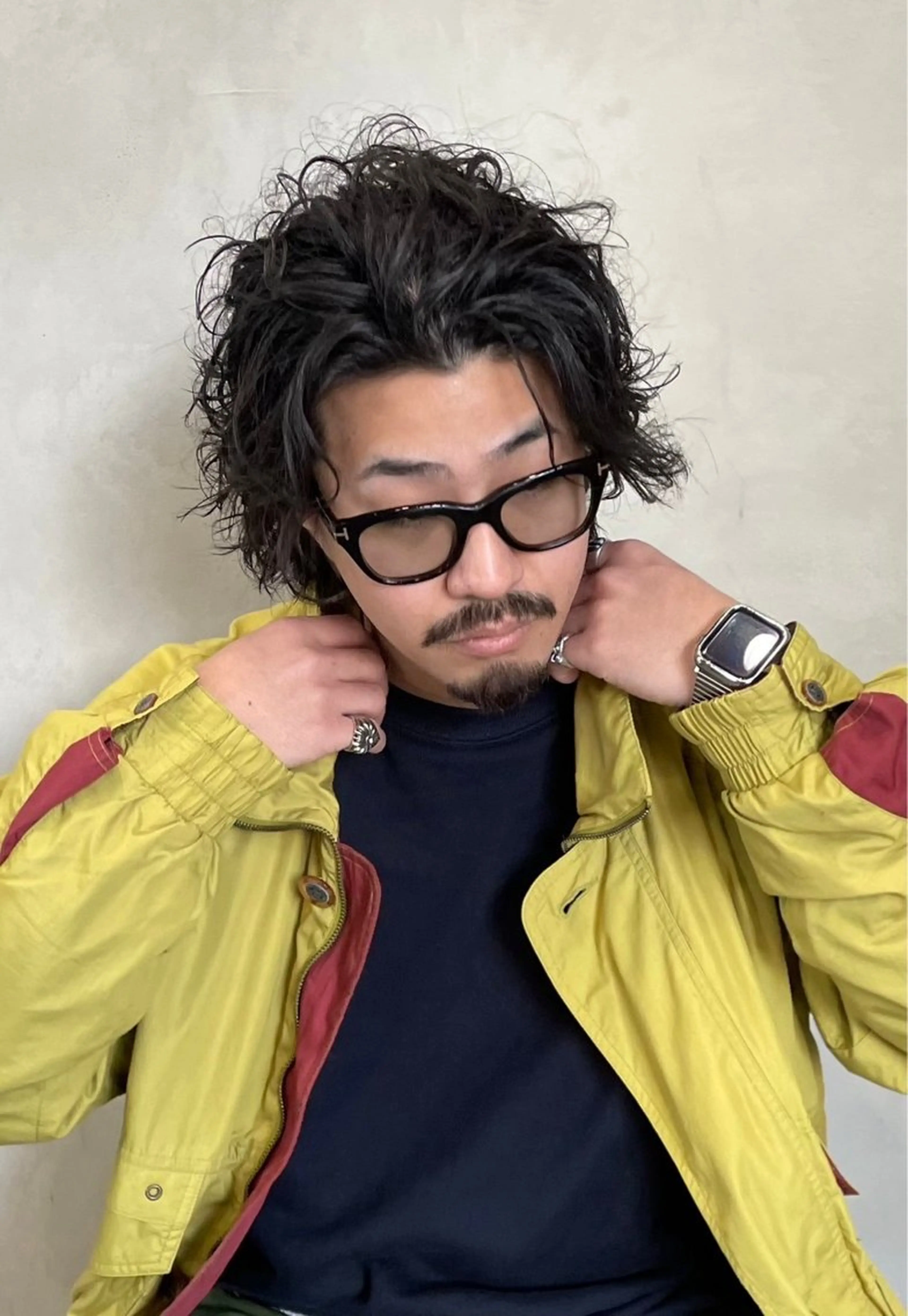 カット+グランジパーマの写真