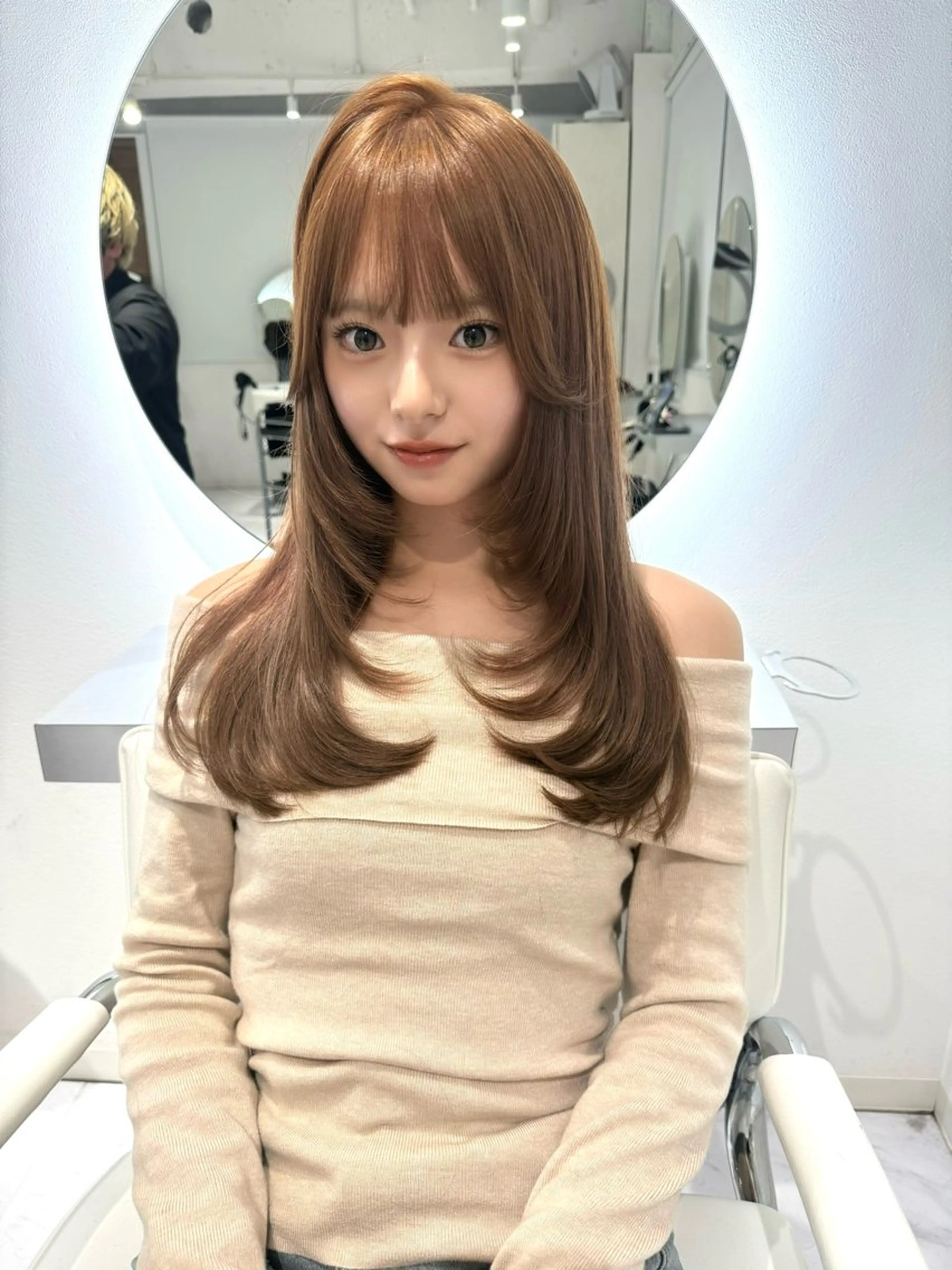 ロング カラー レイヤーカット🫧 🎀Tomoka🎀のヘアスタイル