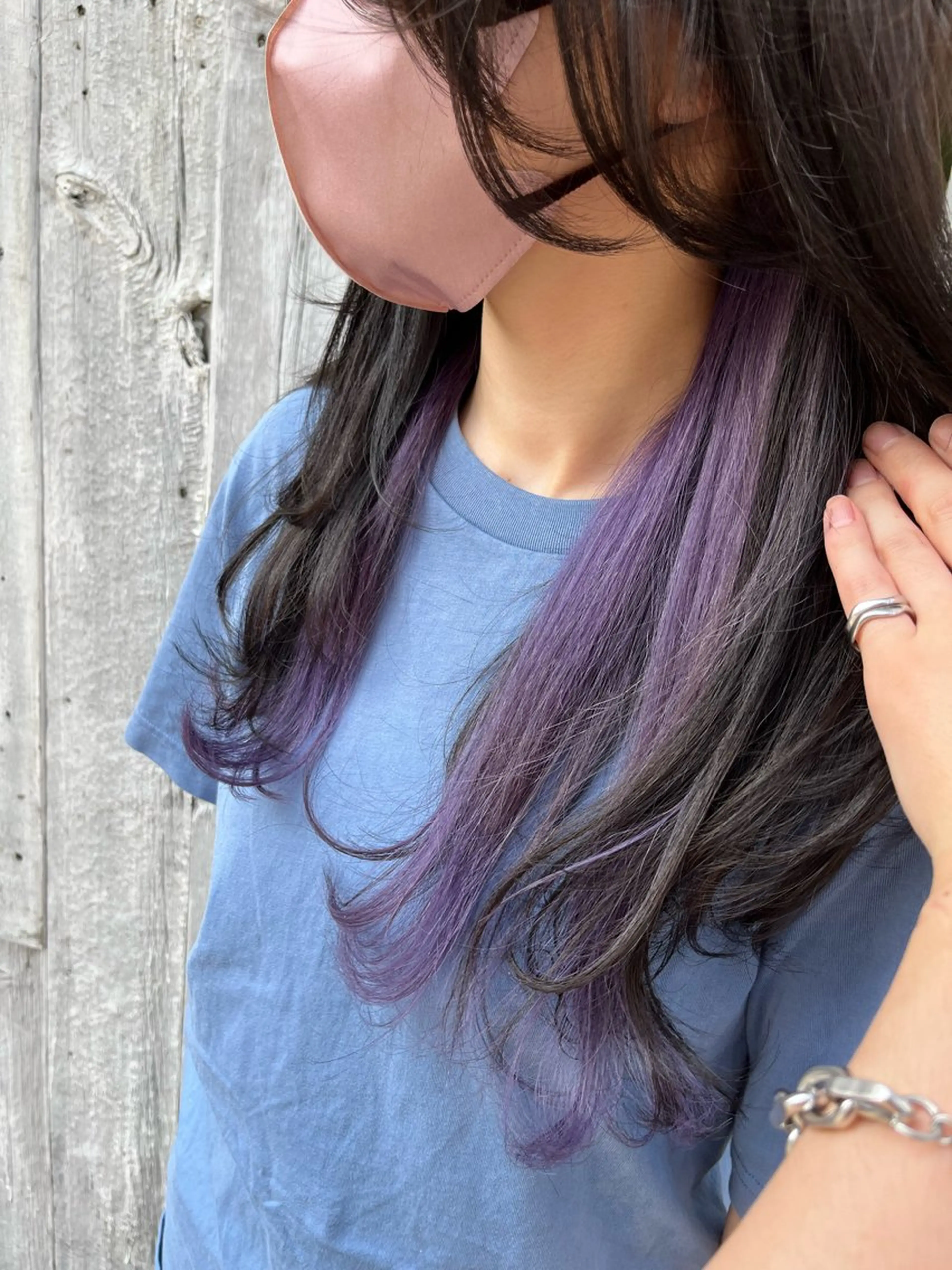 ロング カラー インナーカラー カット トリートメント ヘッドスパ 🫧艶髪デザイナー 🫧白石航汰のヘアスタイル