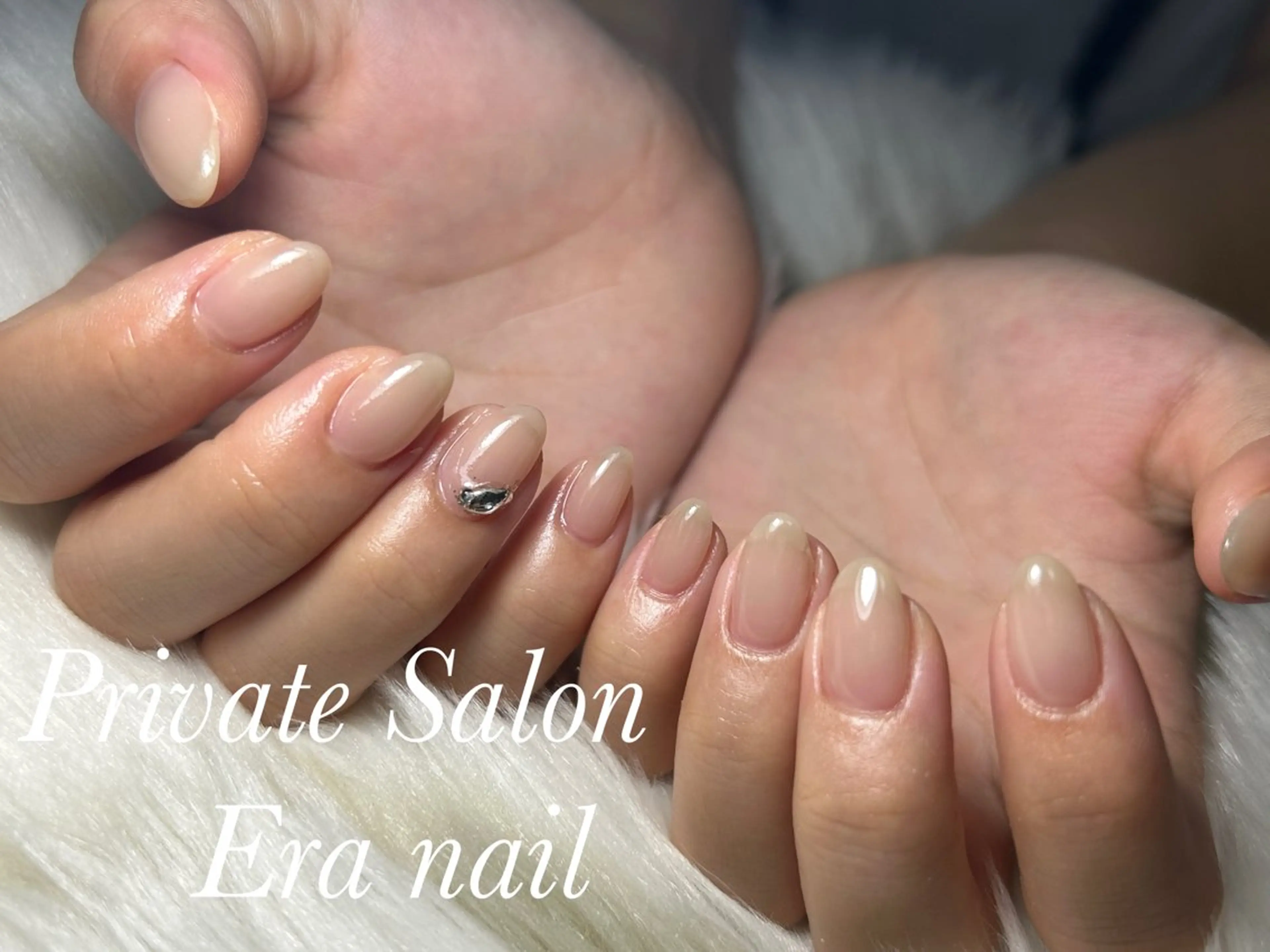 ネイル ワンカラーネイル ハンドネイル Era nailのネイルデザイン