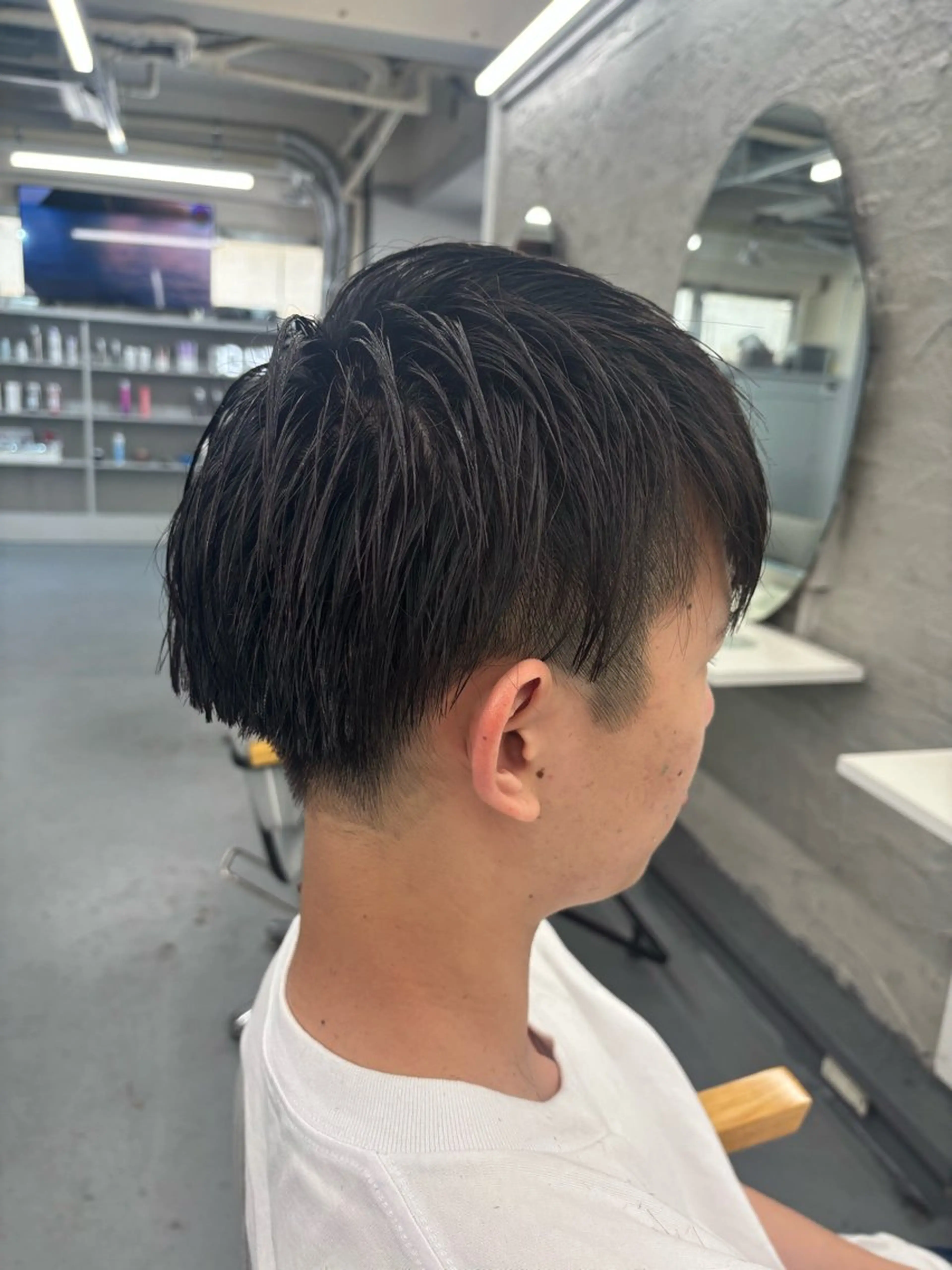 ショート メンズ 腰越 麻奈のヘアスタイル