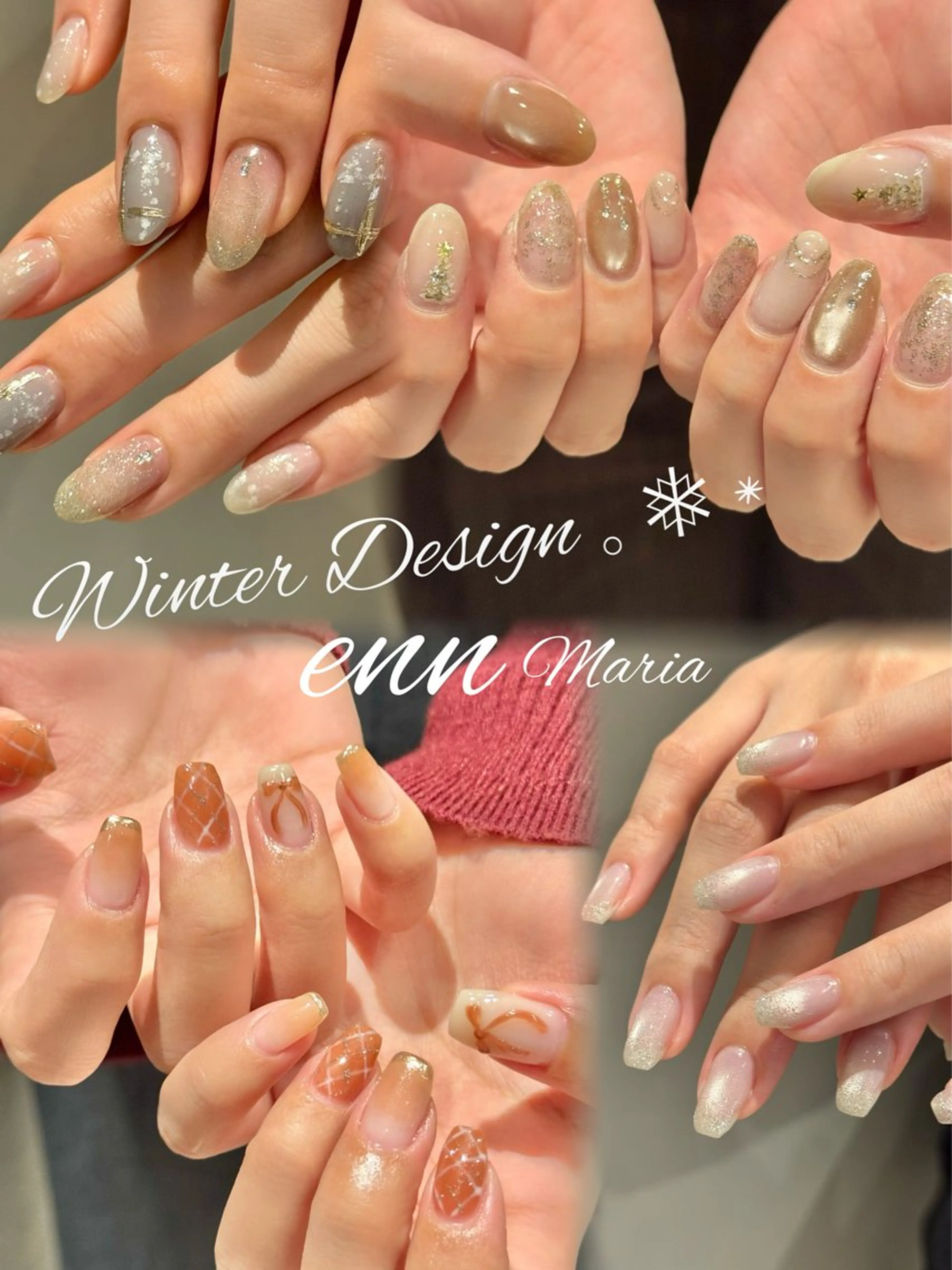 ネイル 持ち込み ハンドネイル 【enn】Maria Enomotoのネイルデザイン