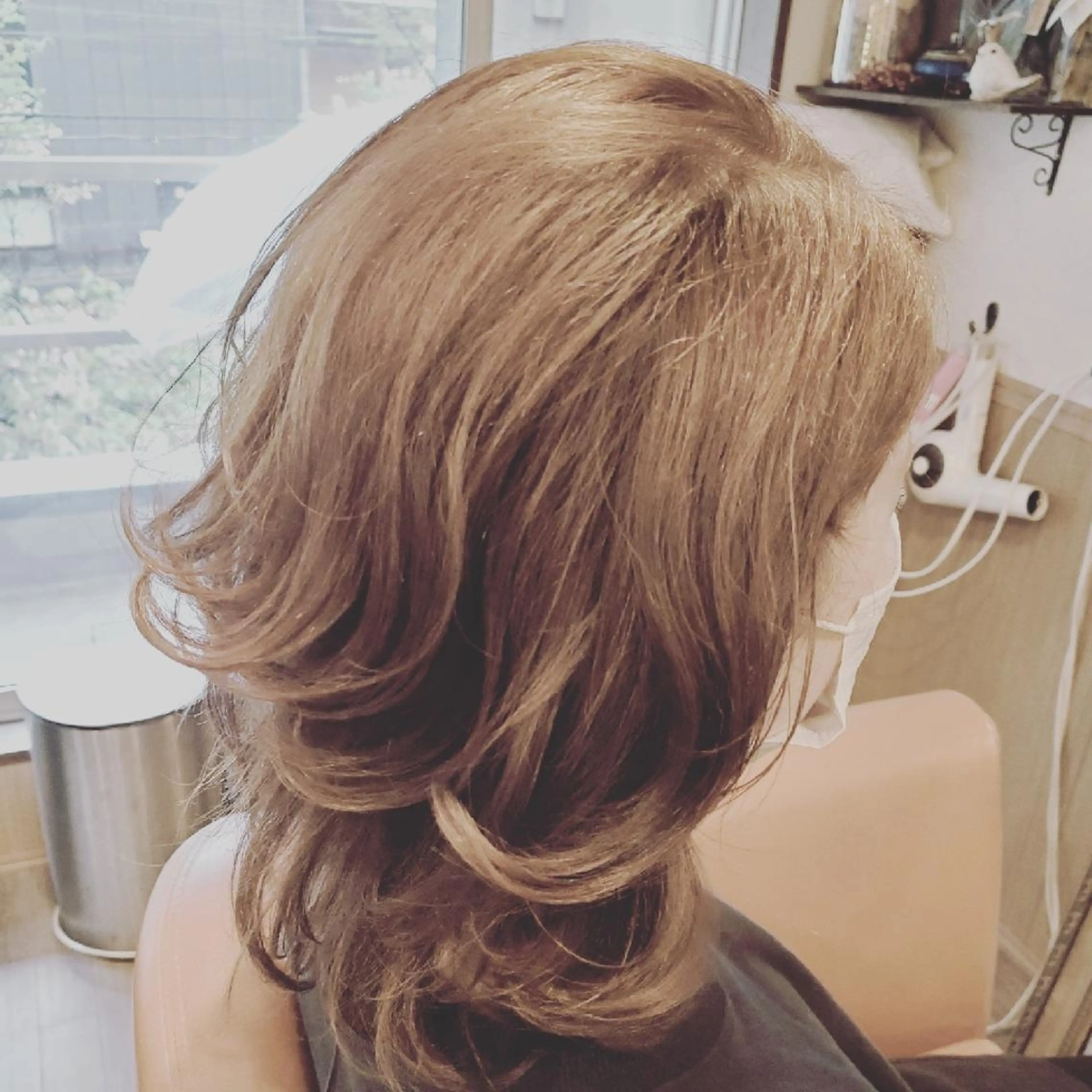 セミロング カラー アディクシーカラー ブリーチ イルミナカラー 外国人風カラー トリートメント カット ヘアカラー トリートメント spa hair  ark 富井直美のヘアスタイル