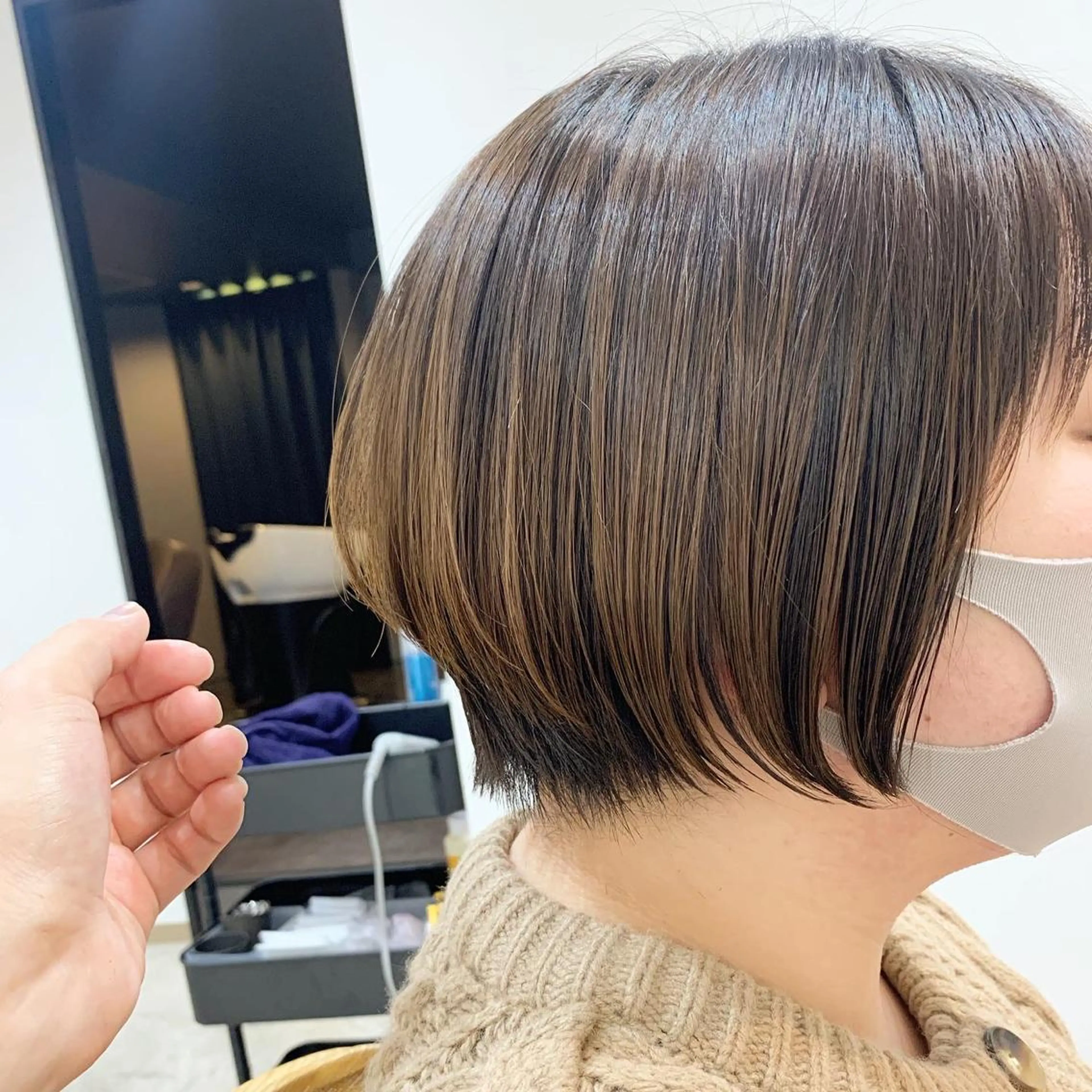 ショート ショートボブ ボブ ショートヘア ショート&ボブ井上 菜樹のヘアスタイル