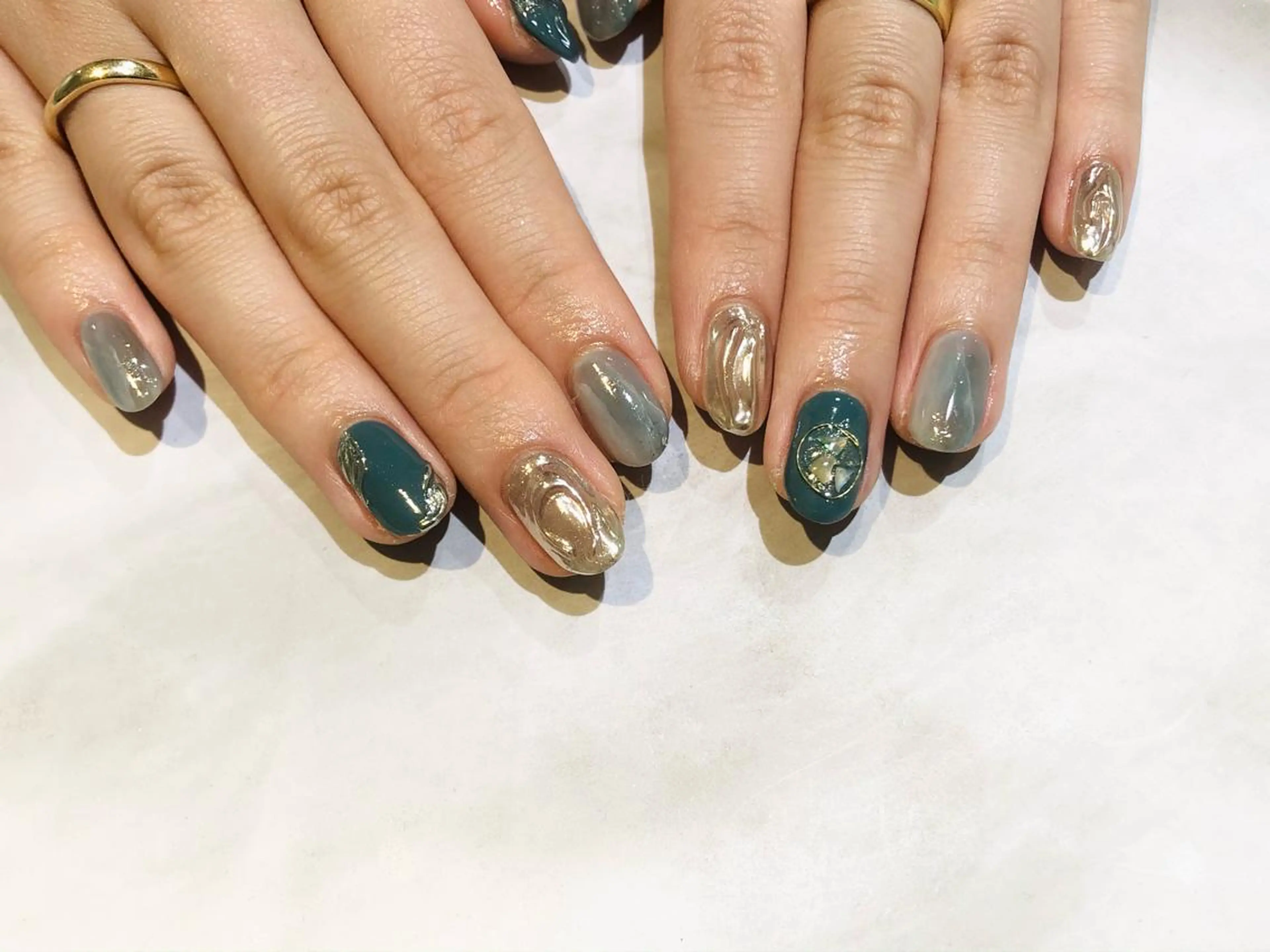 ネイル 舞田 苑香のネイルデザイン