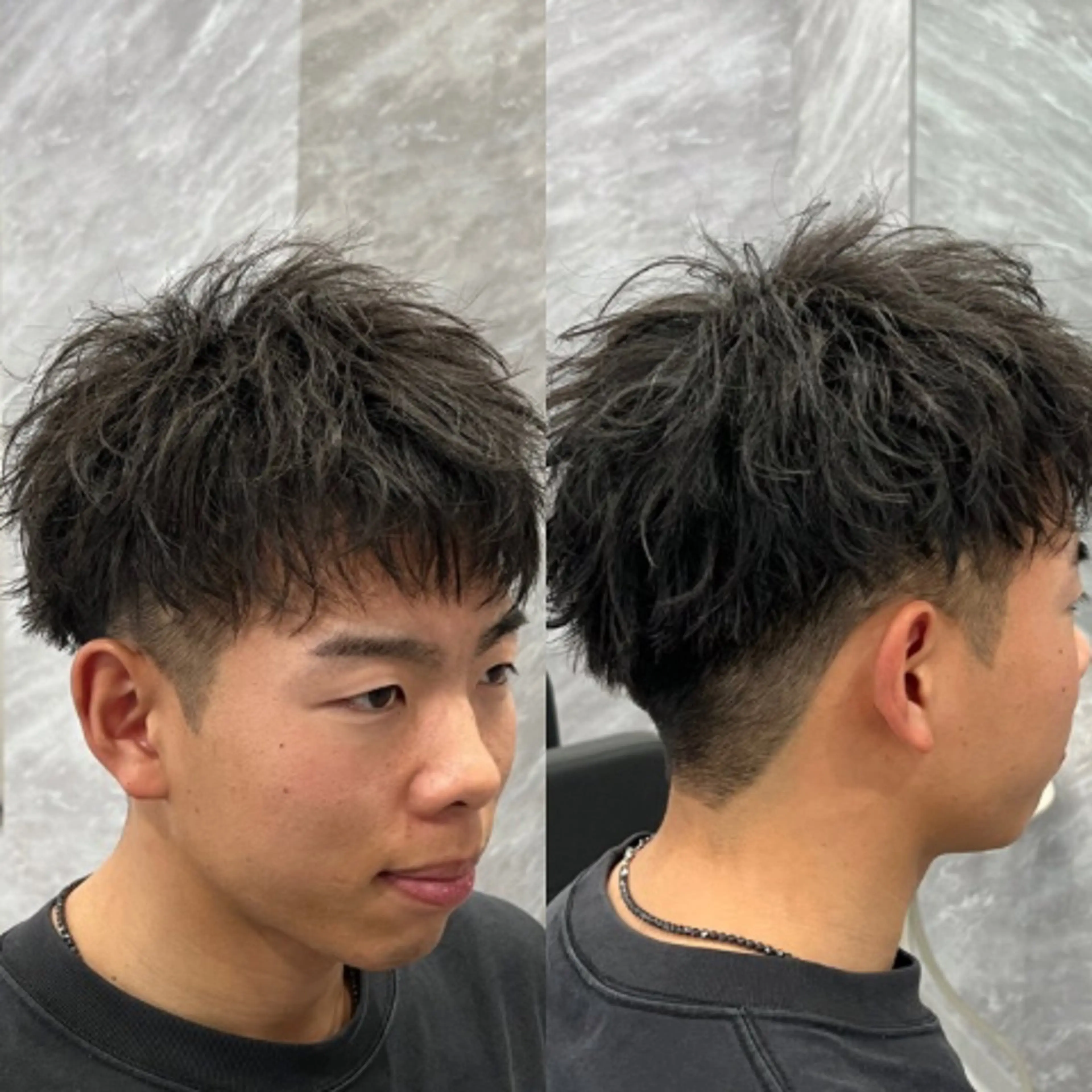 カット➕特殊パーマ（ツイスパ、波巻きなど）の写真