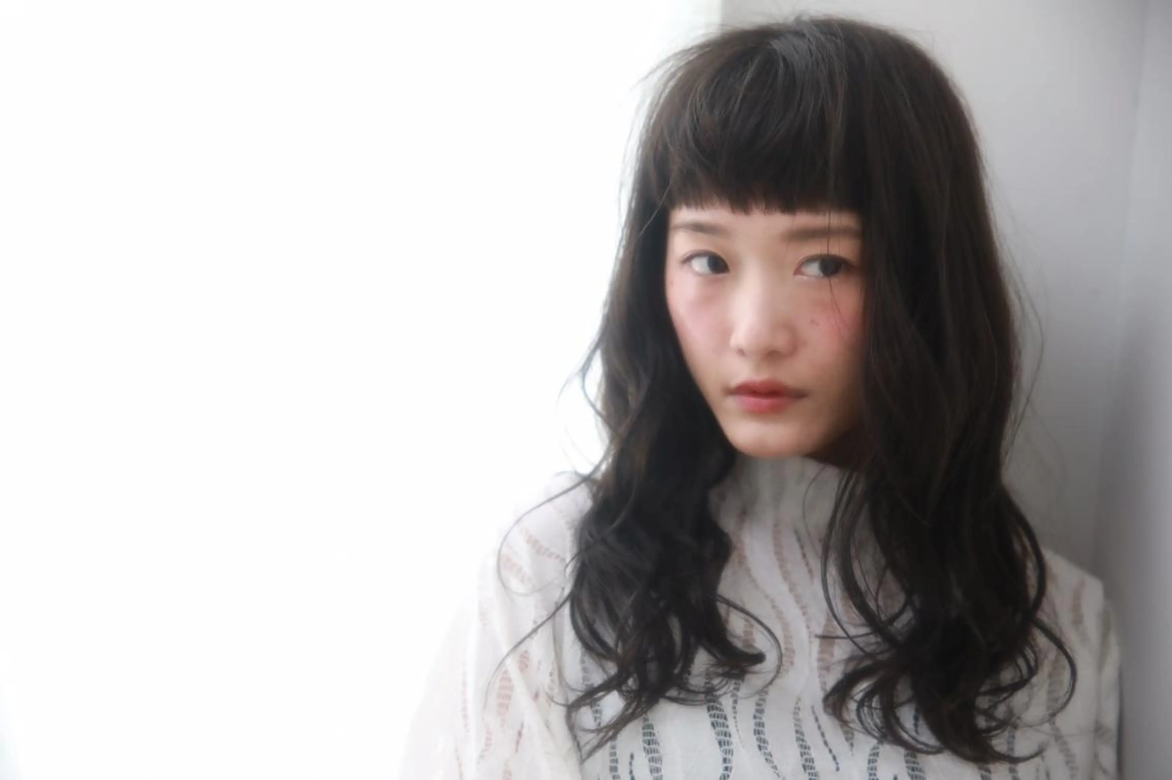 ミディアム カラー パーマ 山下 直人のヘアスタイル