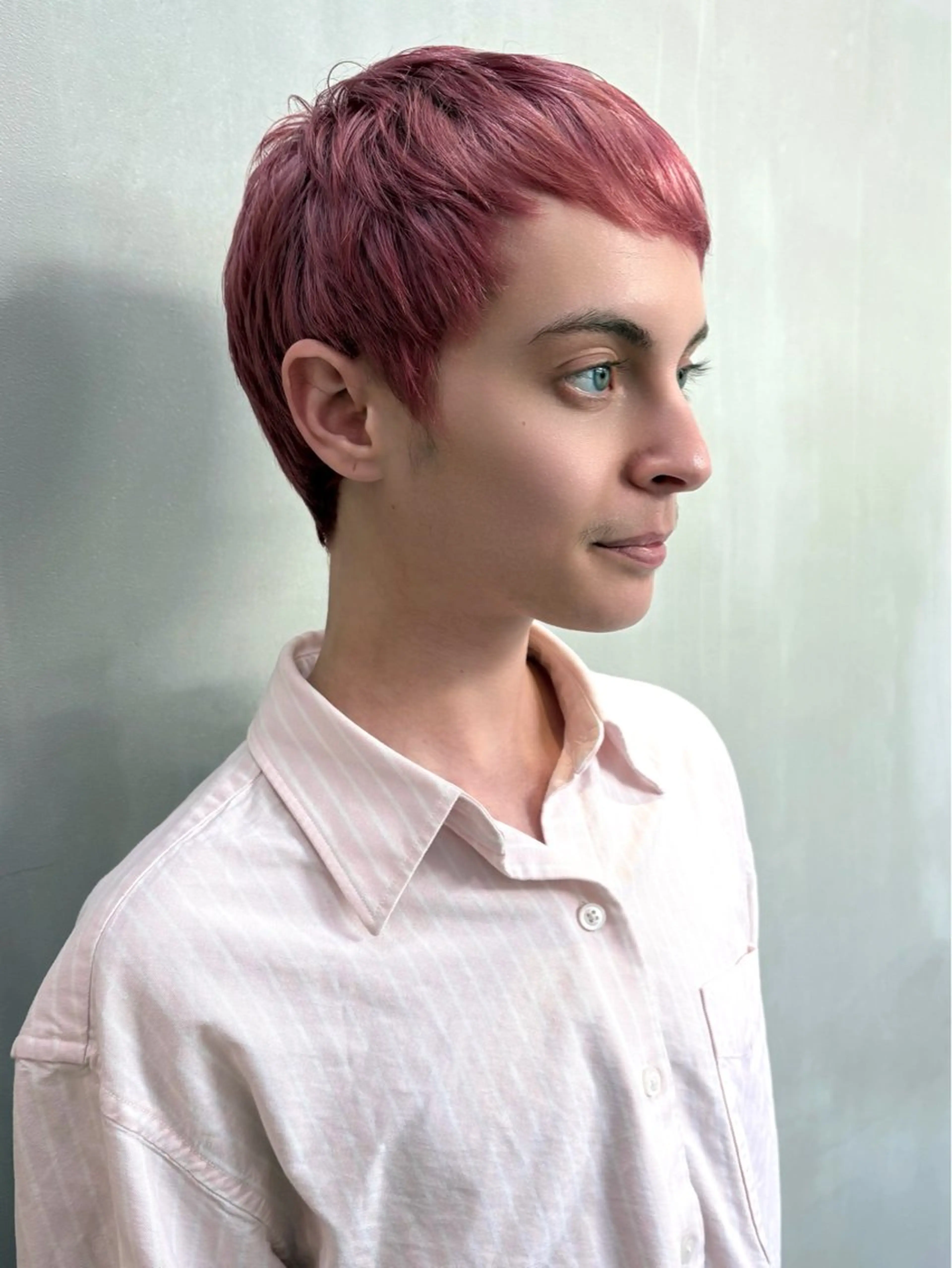 ショート カラー ヘアカラー 🫐寒色系カラー 🫐ヤマナカリリカのヘアスタイル