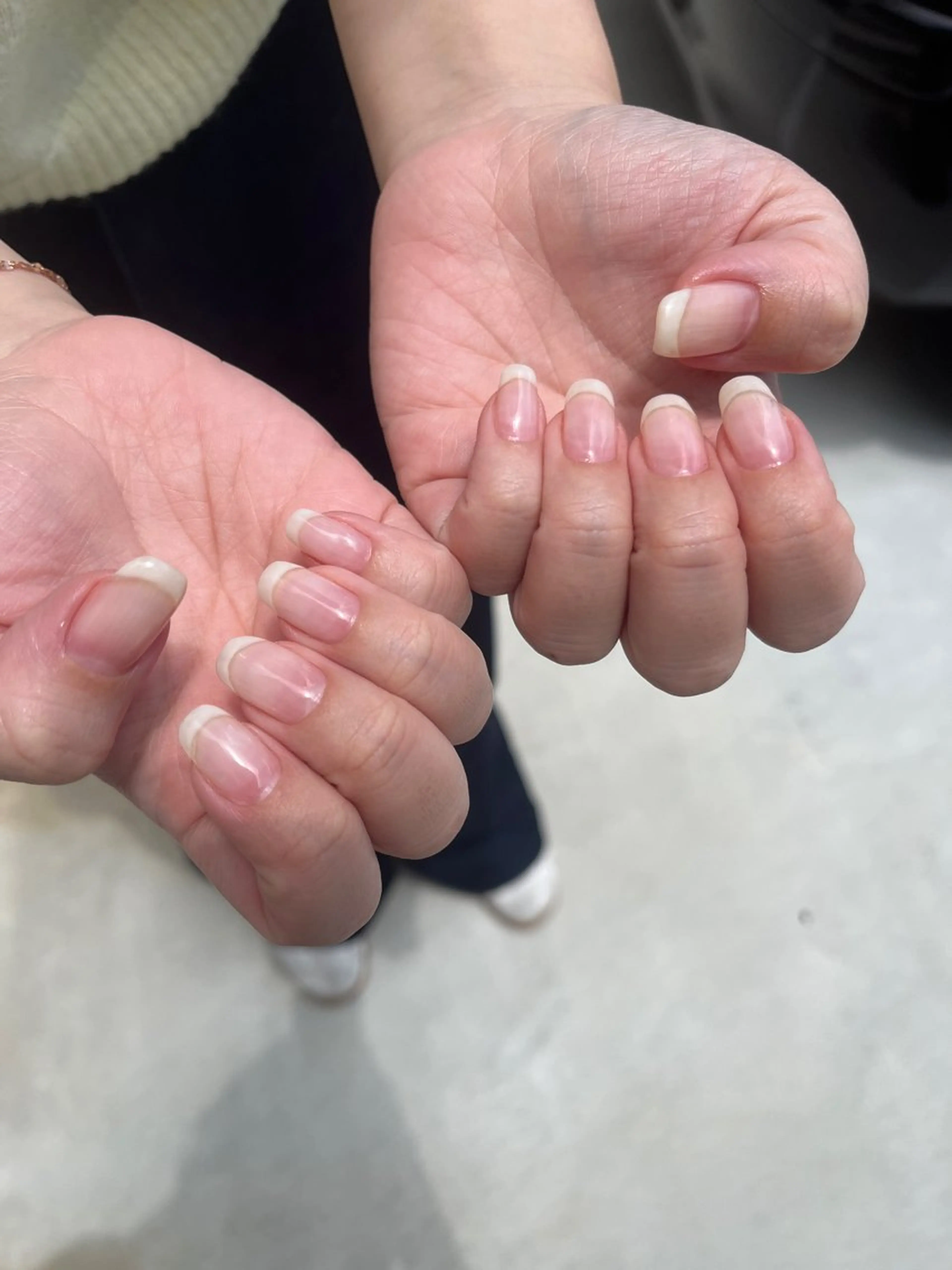 ネイル フレンチネイル Nail Practice Room Lou所属・ayane kmのネイルデザイン