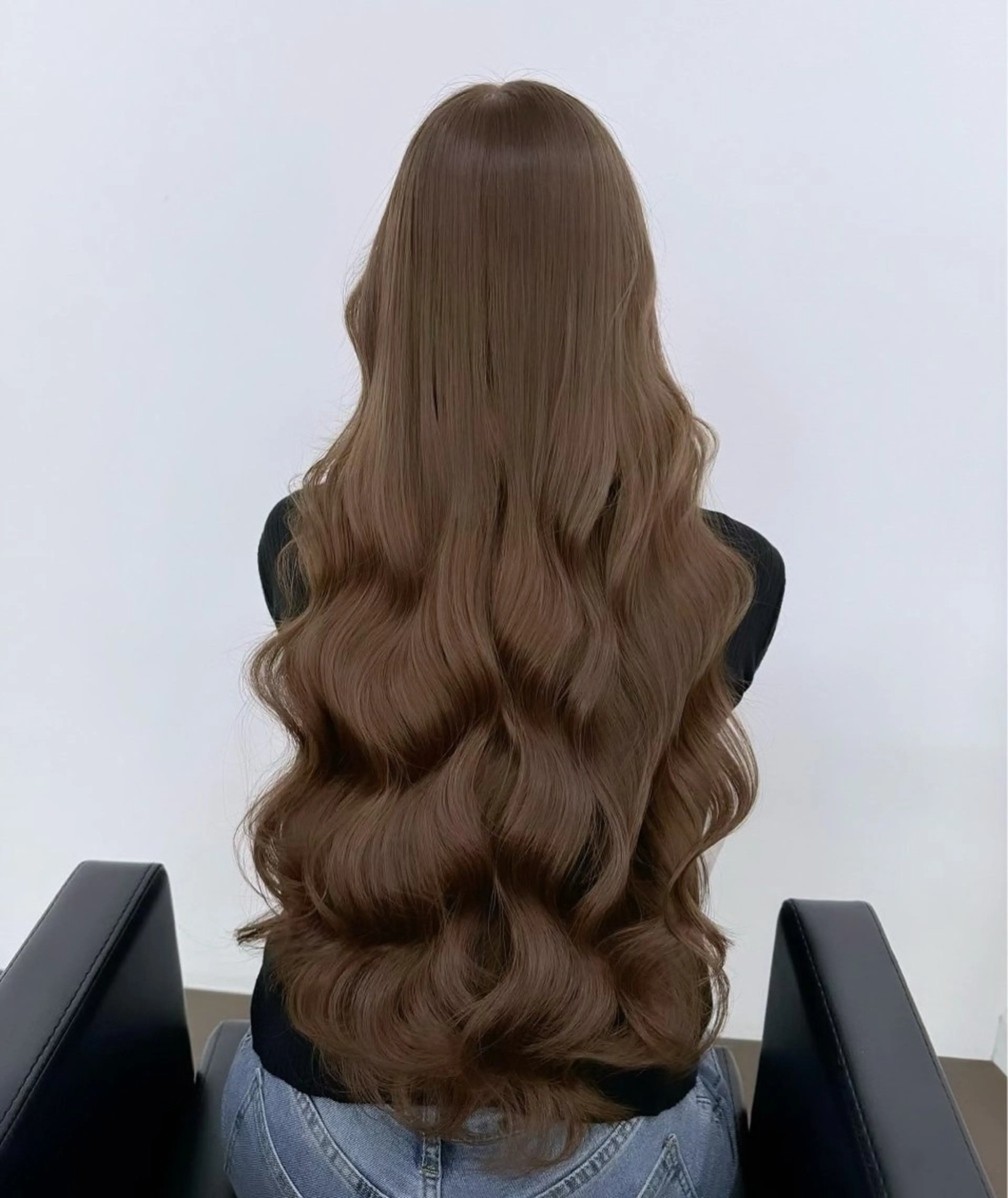 ロング ボブ くびれヘア 髪質改善 韓国風ヘア レイヤーカット 【ioe岡本】🐶 向井歩のヘアスタイル