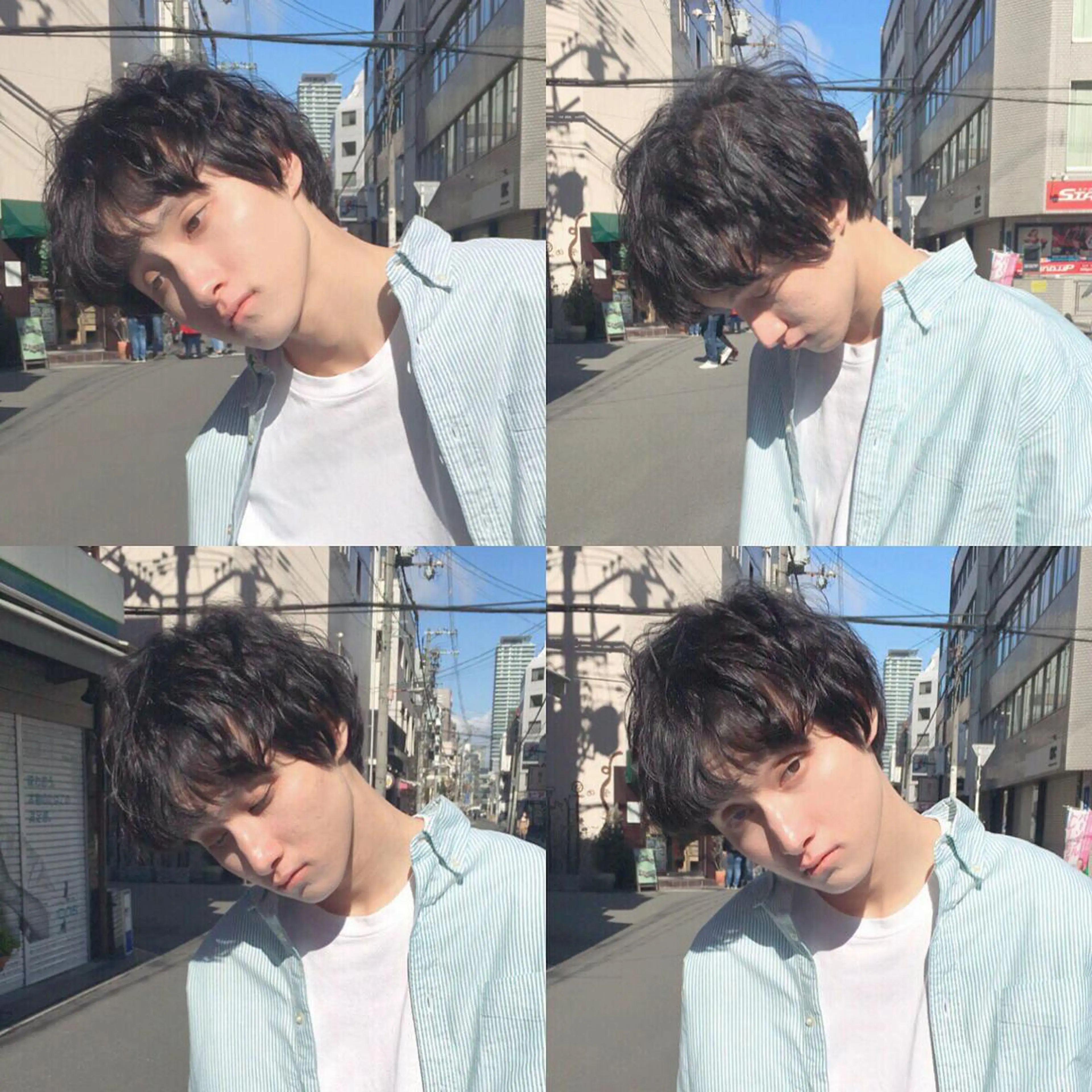 ショート カラー ヘアアレンジ メンズ As hair所属・柔らか垢抜けｶﾗｰと ｶｯﾄ🫧ASUKAのヘアスタイル