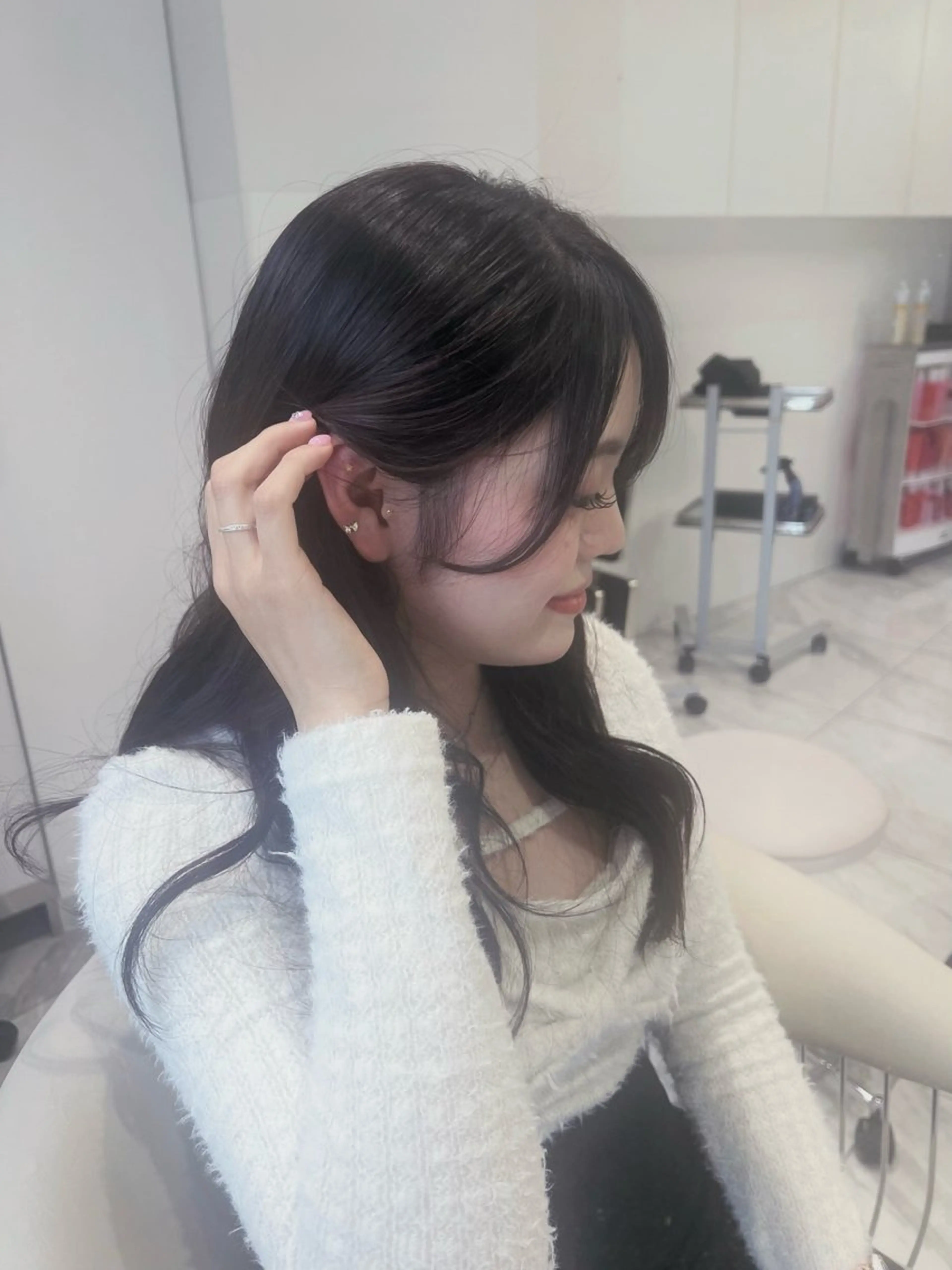 カラー ブラウンカラー 透明感カラー ディープラベンダー ラベンダーカラー LiSA/レイヤー /カラー特化のヘアスタイル