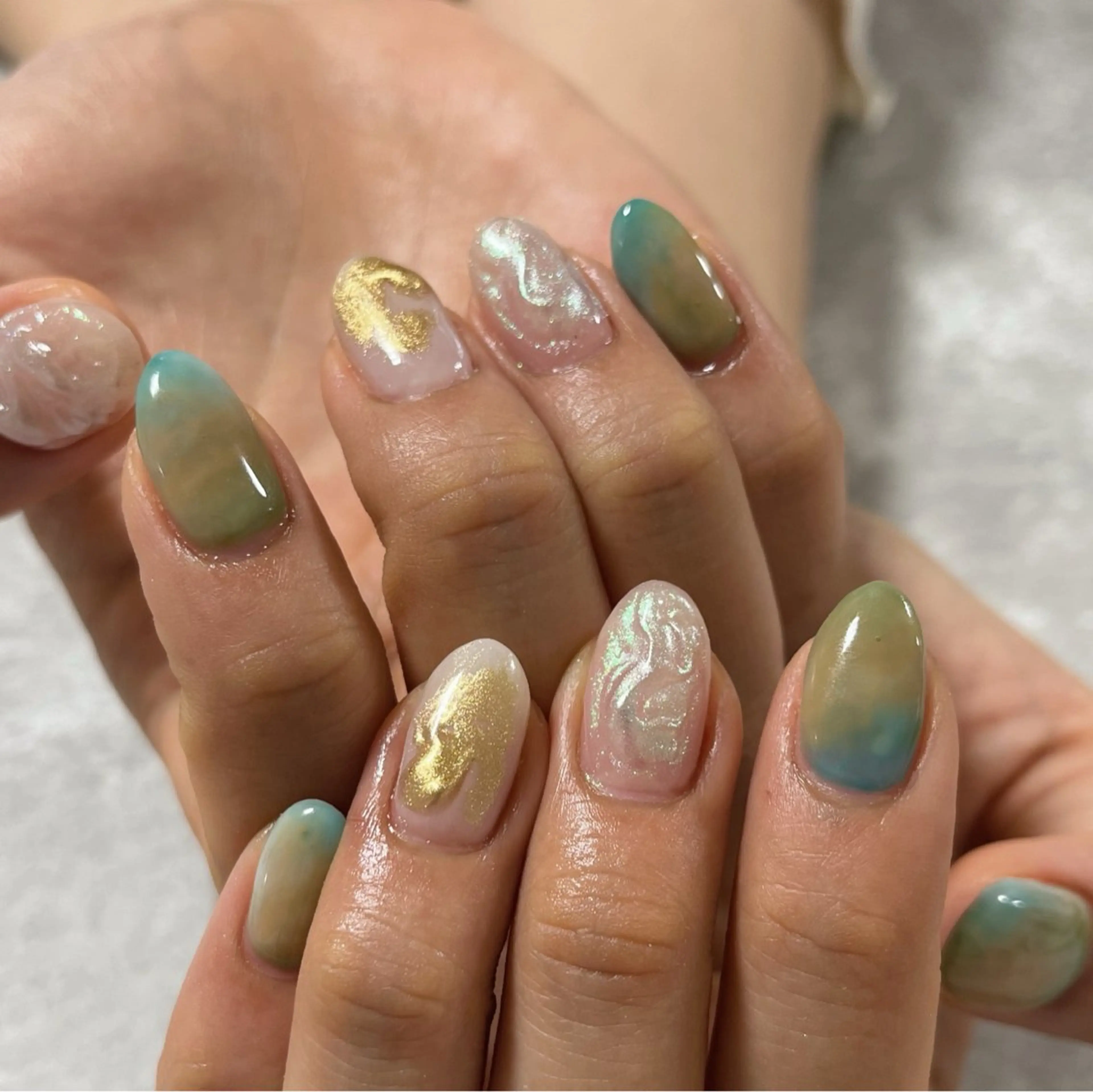 ネイル Protea きぬがわ らむのネイルデザイン