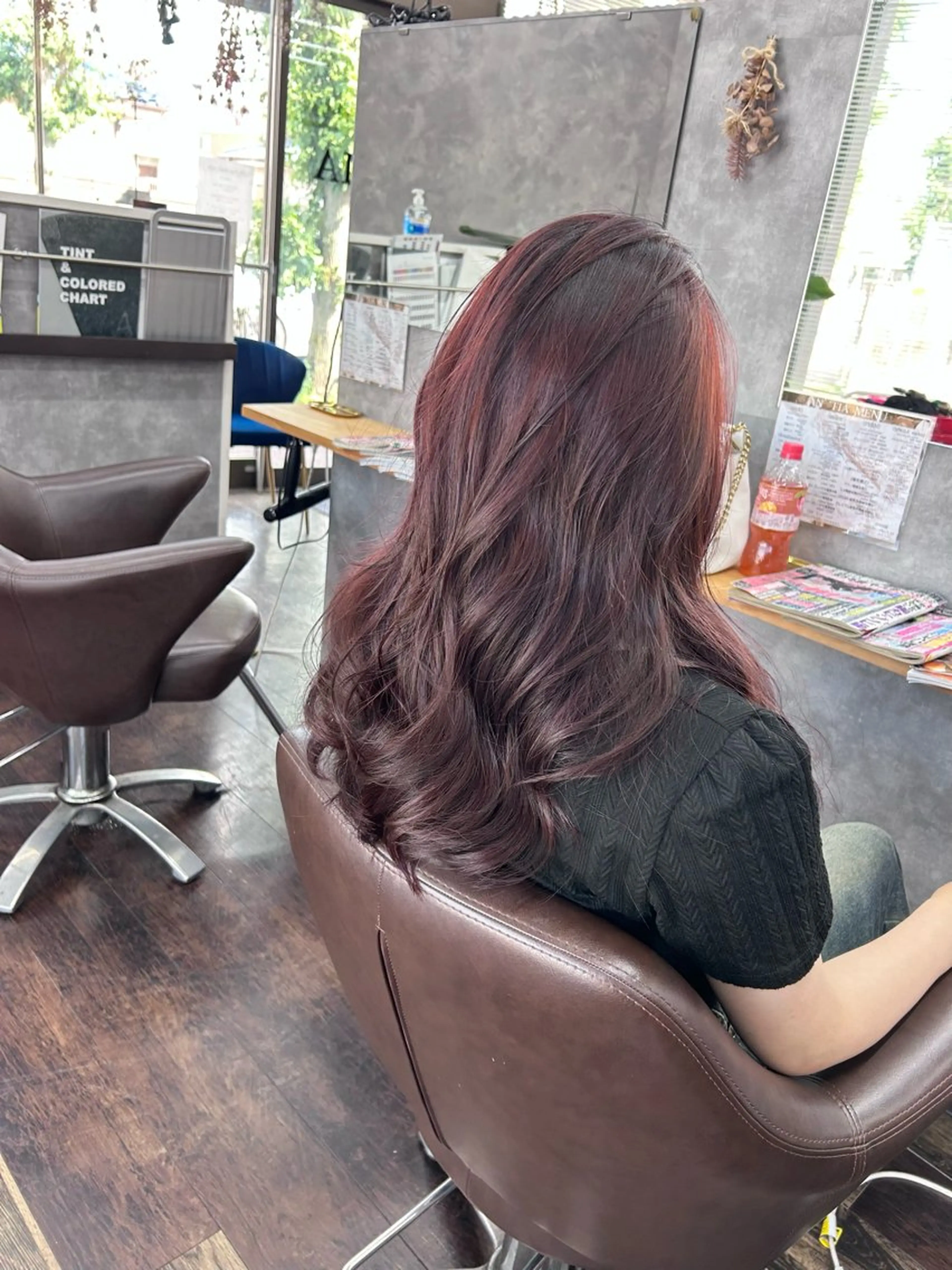 ロング カット ヘアカラー トリートメント AN'TIA小作所属・AN'TIA小作代表 ⭐︎kazuma⭐︎のヘアスタイル