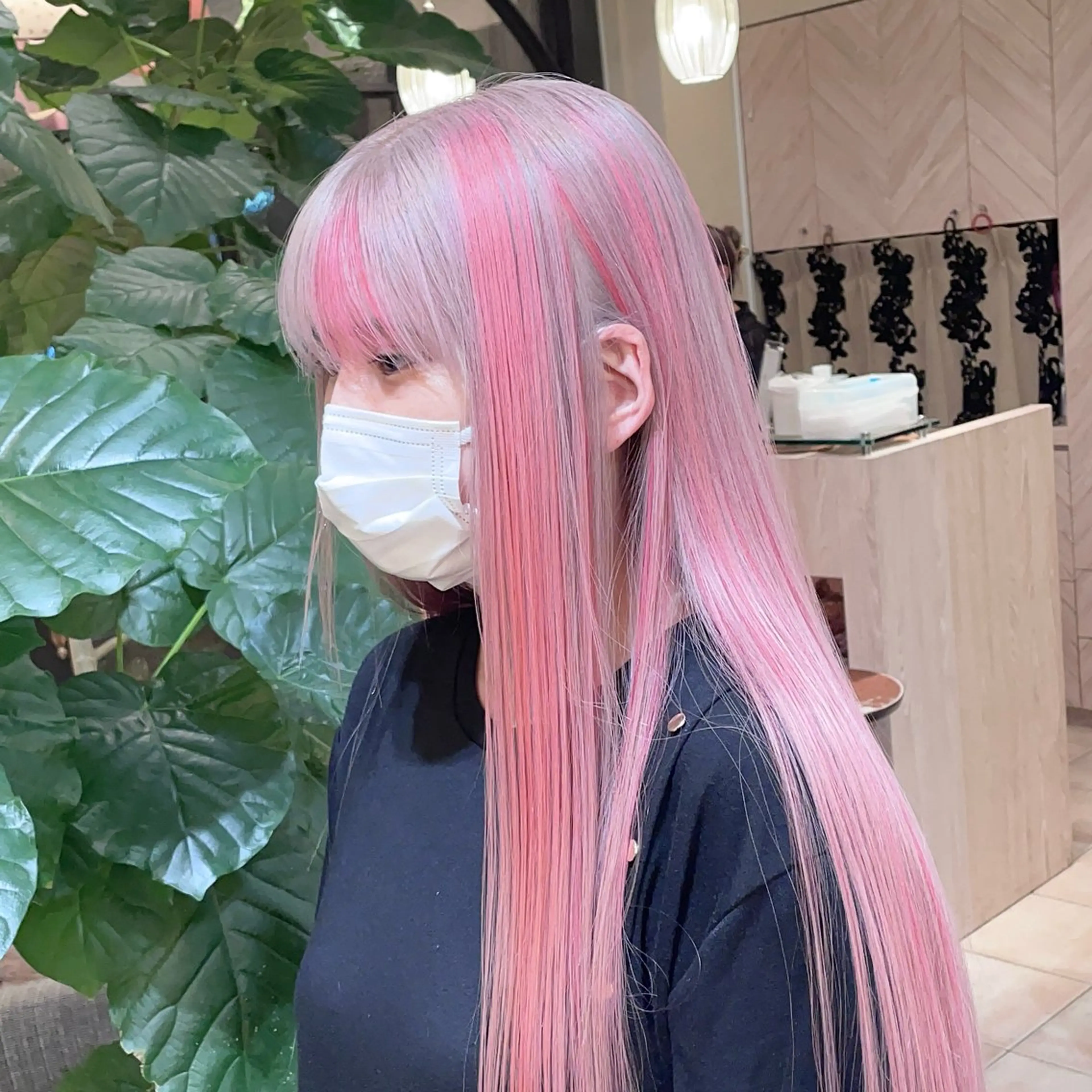 ロング カラー ブリーチ ケアブリーチ ハイトーンカラー ヘアカラー トリートメント tet 店長 RIKITOのヘアスタイル