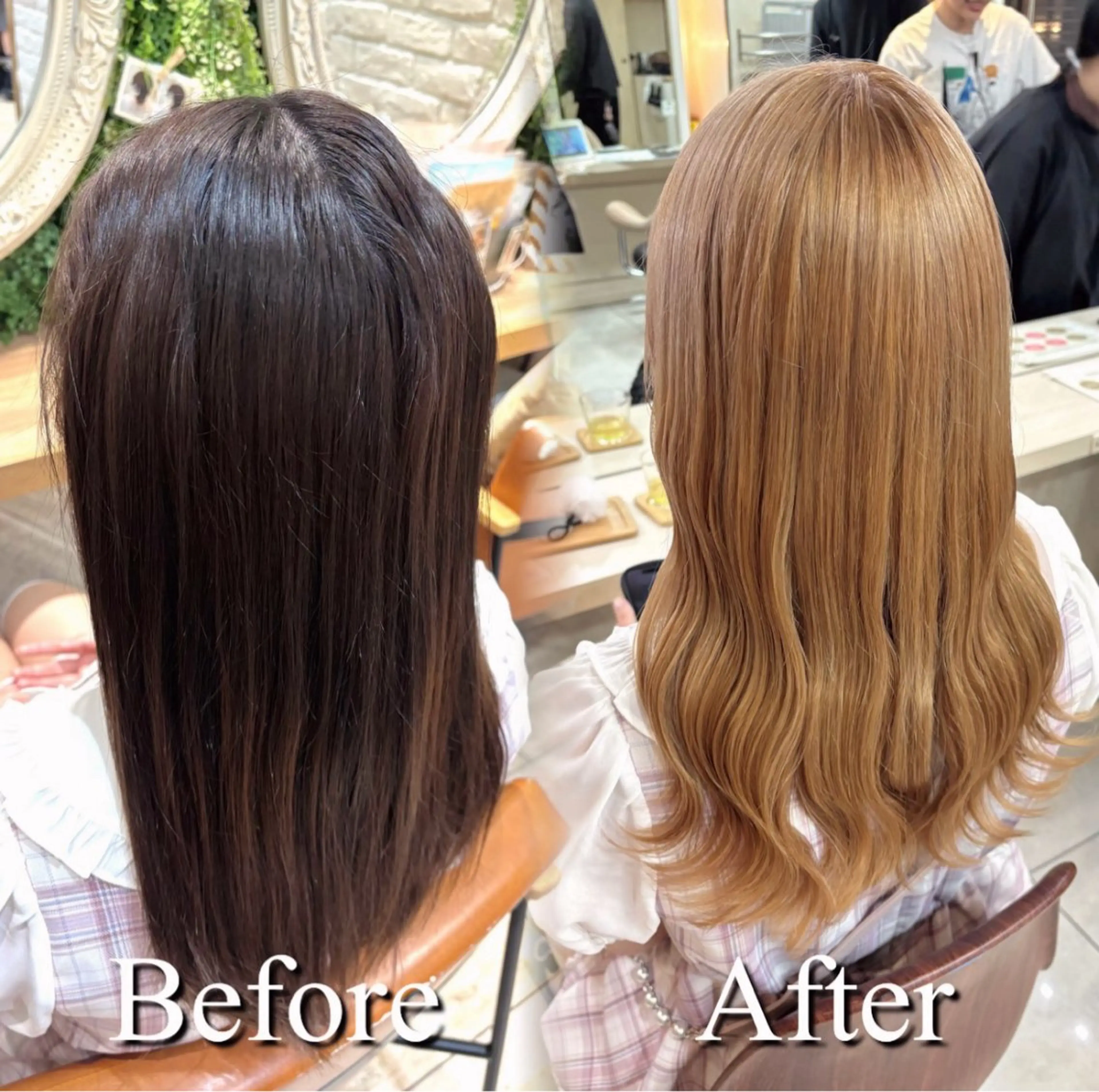 ロング カラー ブリーチ ブロンド ヘアカラー トリートメント ヘアセット 絶対可愛い宣言💝横 浜エクステみさき🪄のヘアスタイル