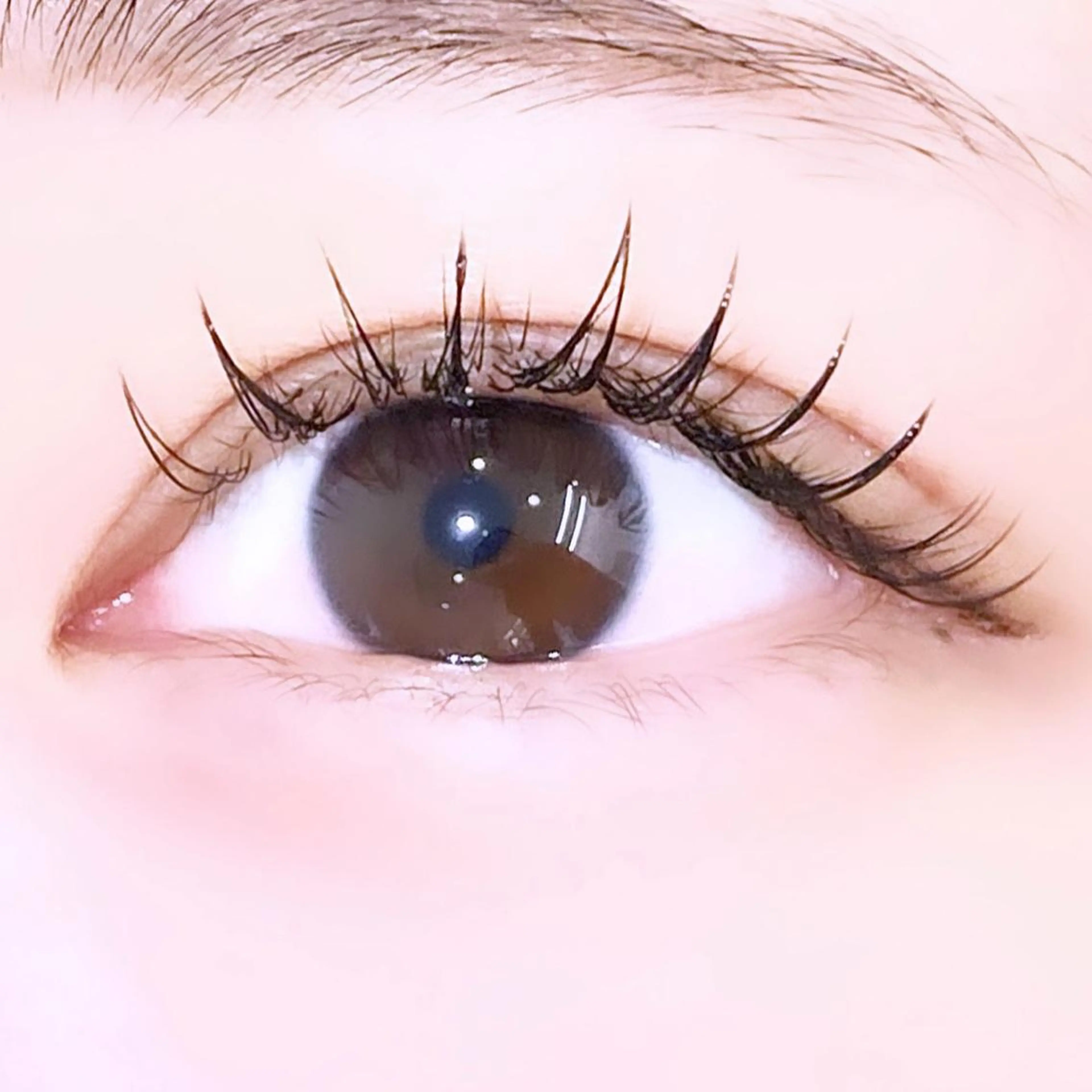 マツエク・マツパ 京都レイヤーカット うえひのヘアスタイル