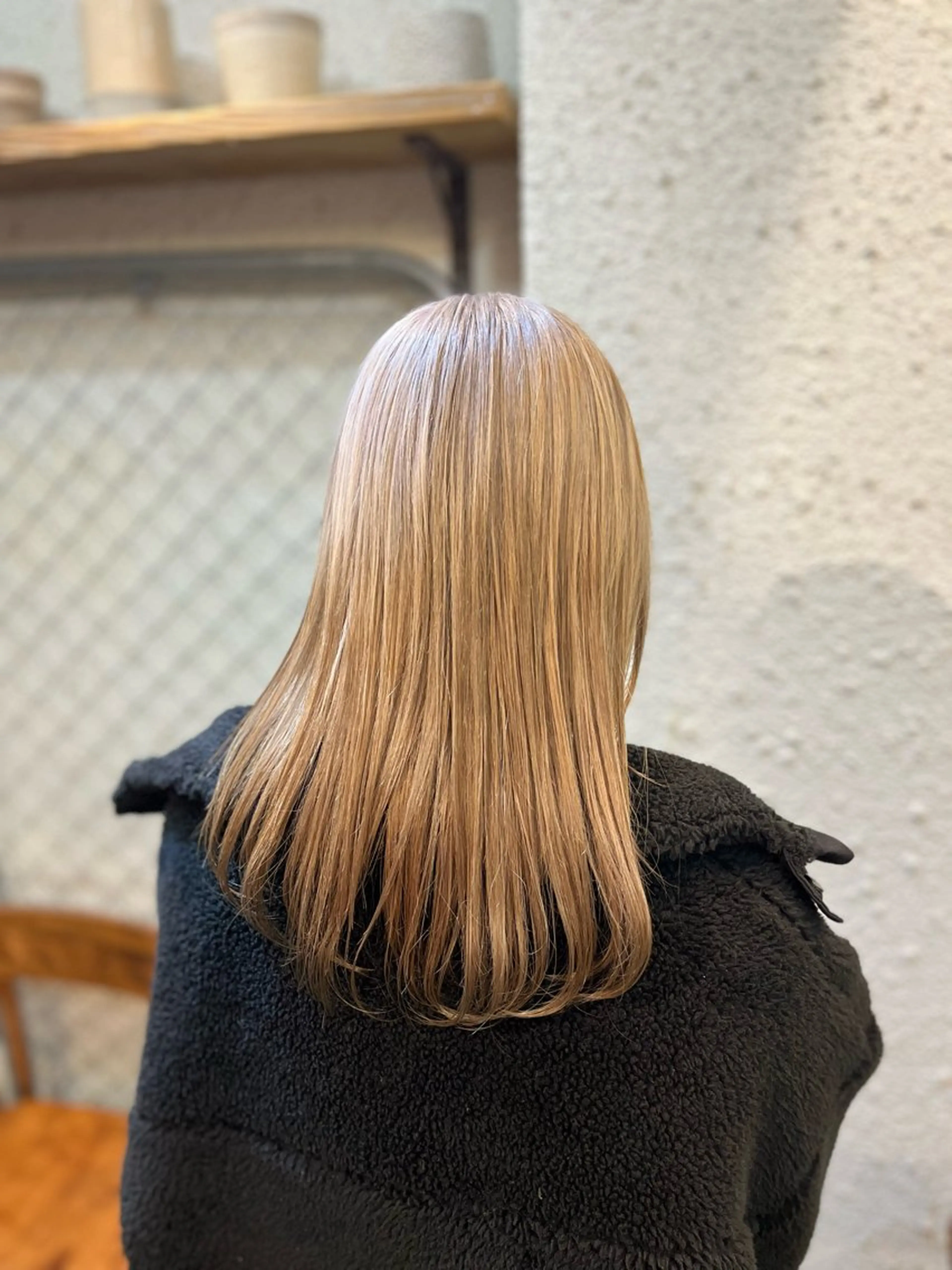 セミロング カラー ヘアアレンジ カット ヘアカラー トリートメント 髪質改善・艶カラー・ ボブ・リクト💥のヘアスタイル