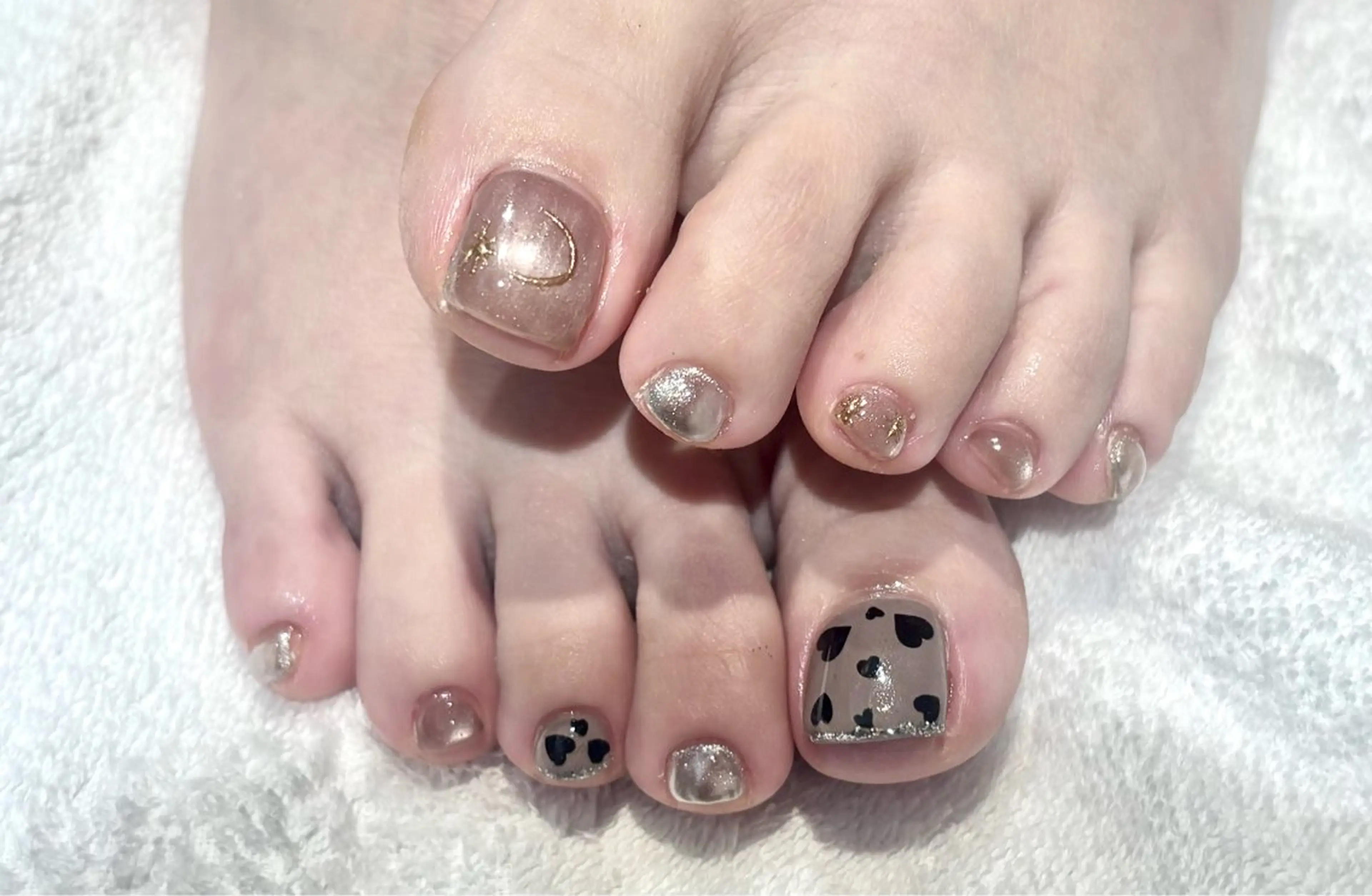 ネイル フットネイル CECIL beauty labo所属・田中 梨奈のネイルデザイン