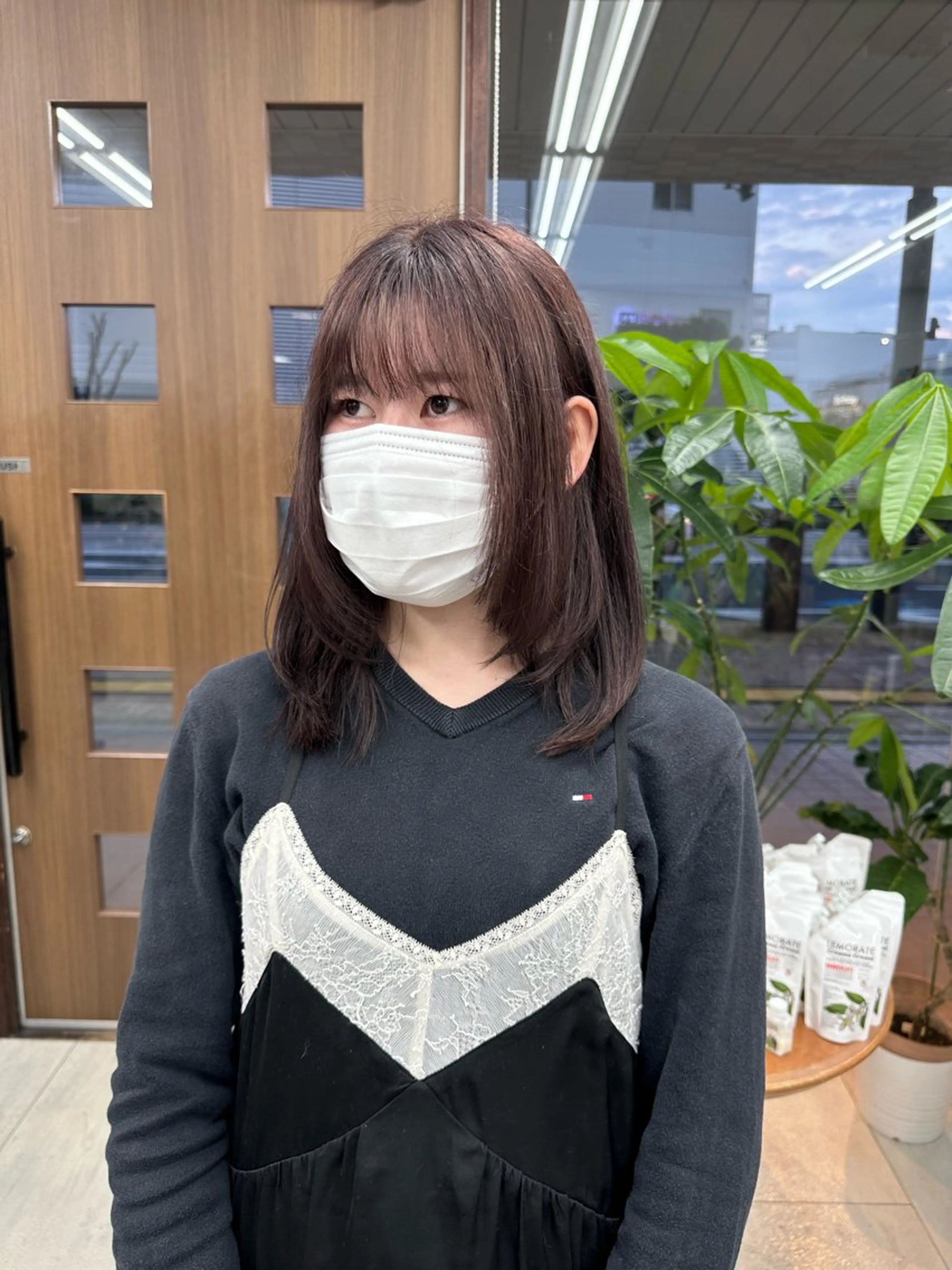 セミロング 透明感カラー/暖色 木村 実来のヘアスタイル