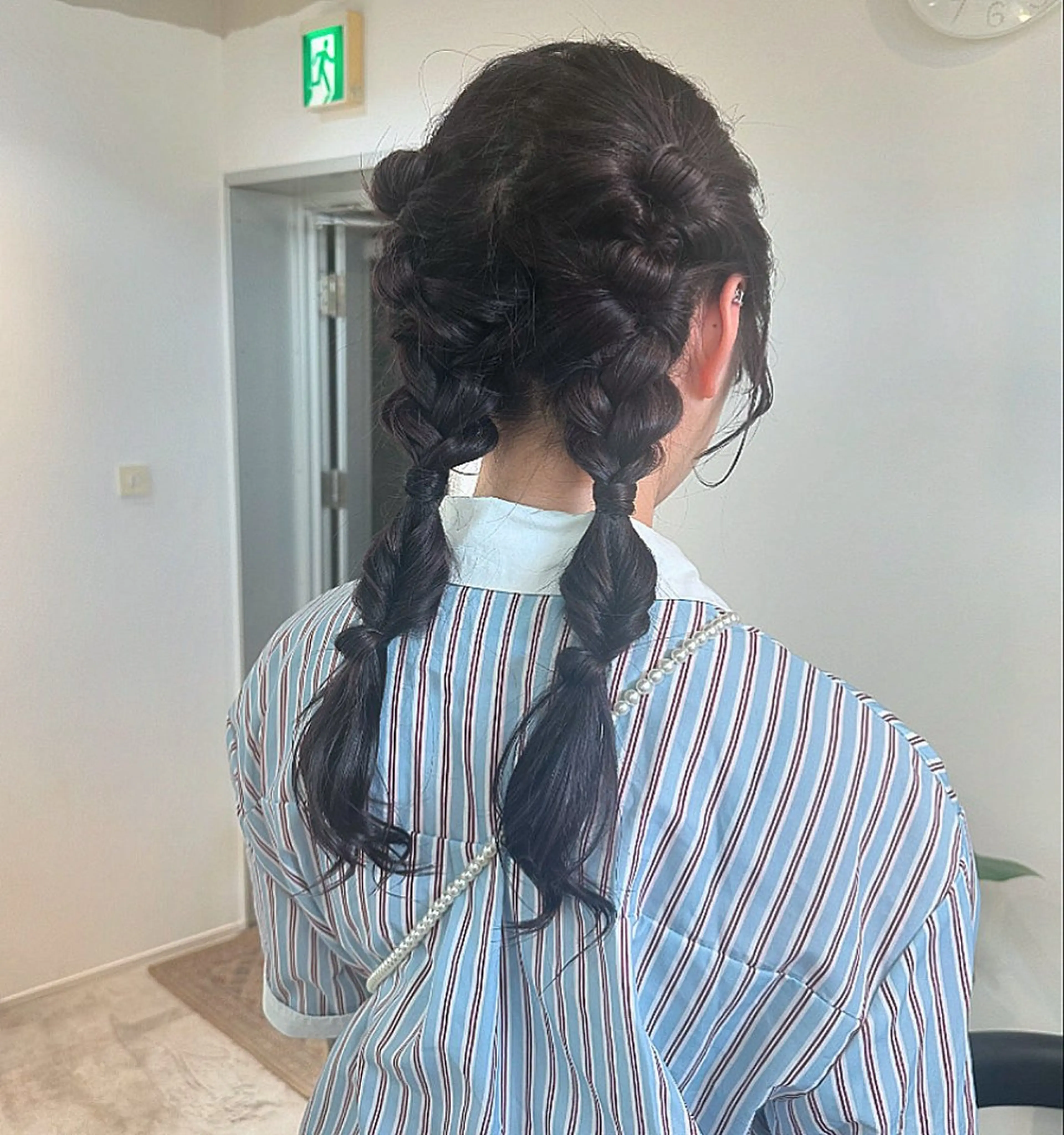 セミロング ヘアカラー トリートメント fit /Rihoのヘアスタイル