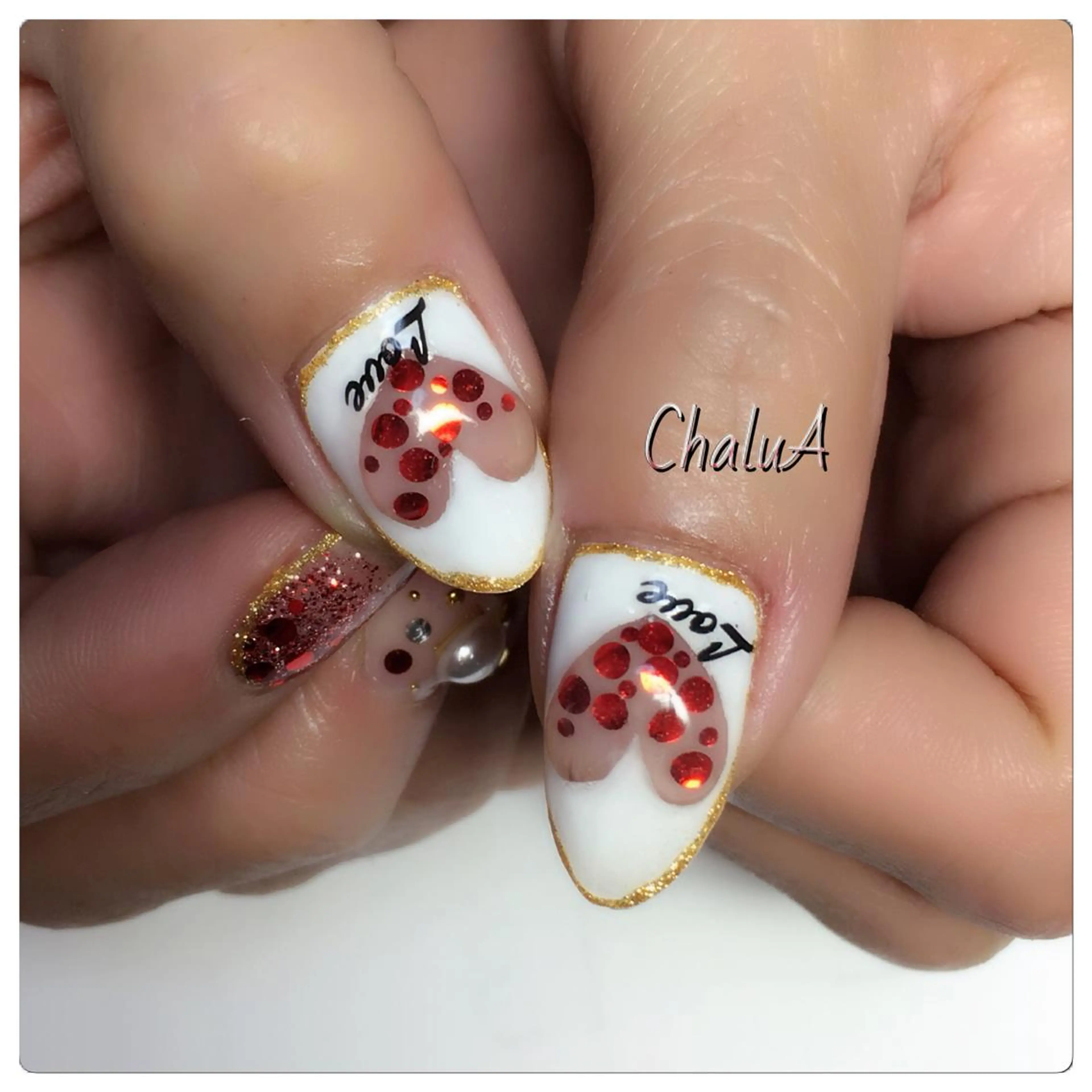 ネイル バレンタイン irooo 21のネイルデザイン