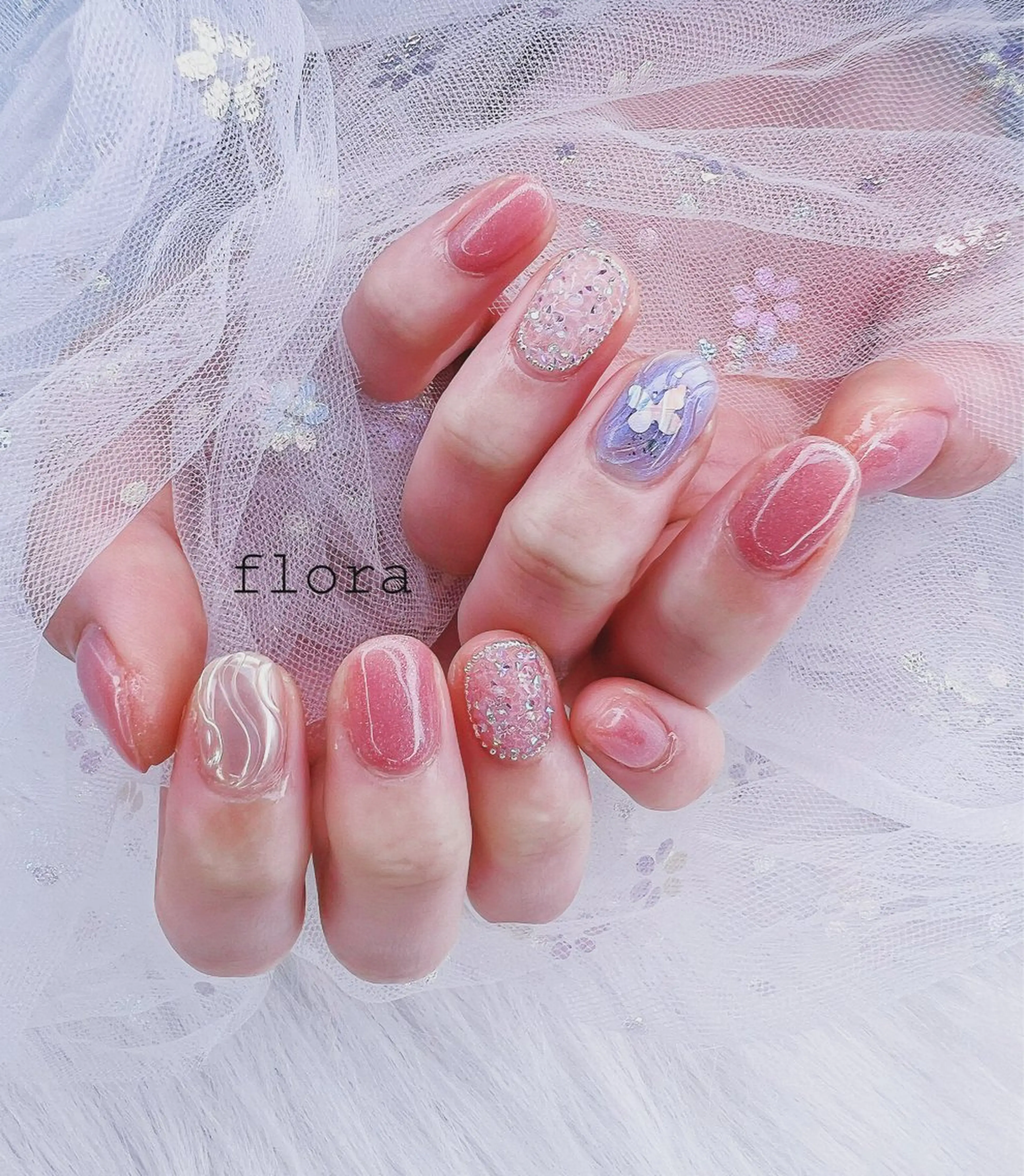 ネイル flora nailのネイルデザイン