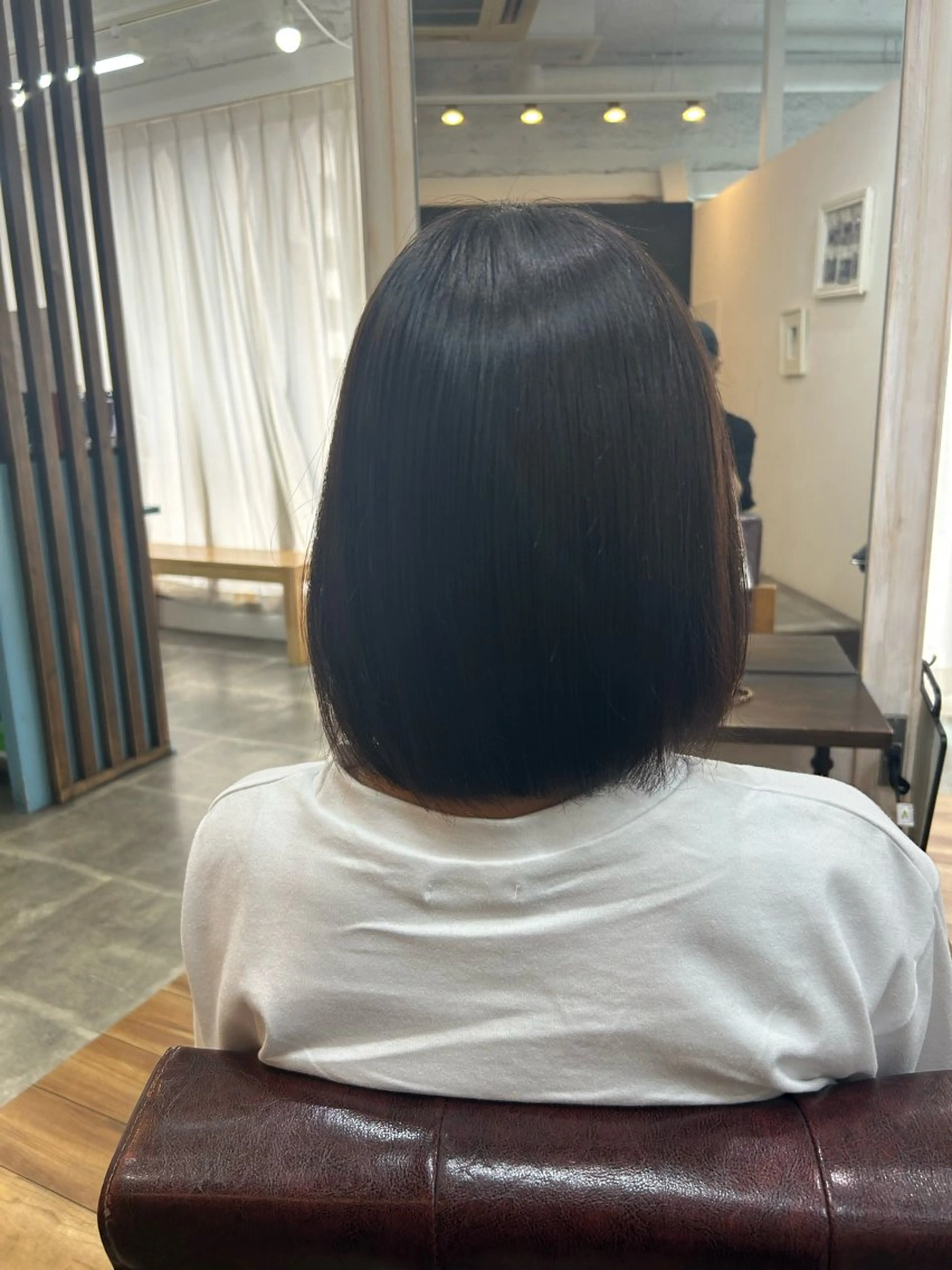 ショート 縮毛矯正 CECIL hair なんば店所属・メンズパーマ 艶髪☆店長☆有馬のヘアスタイル