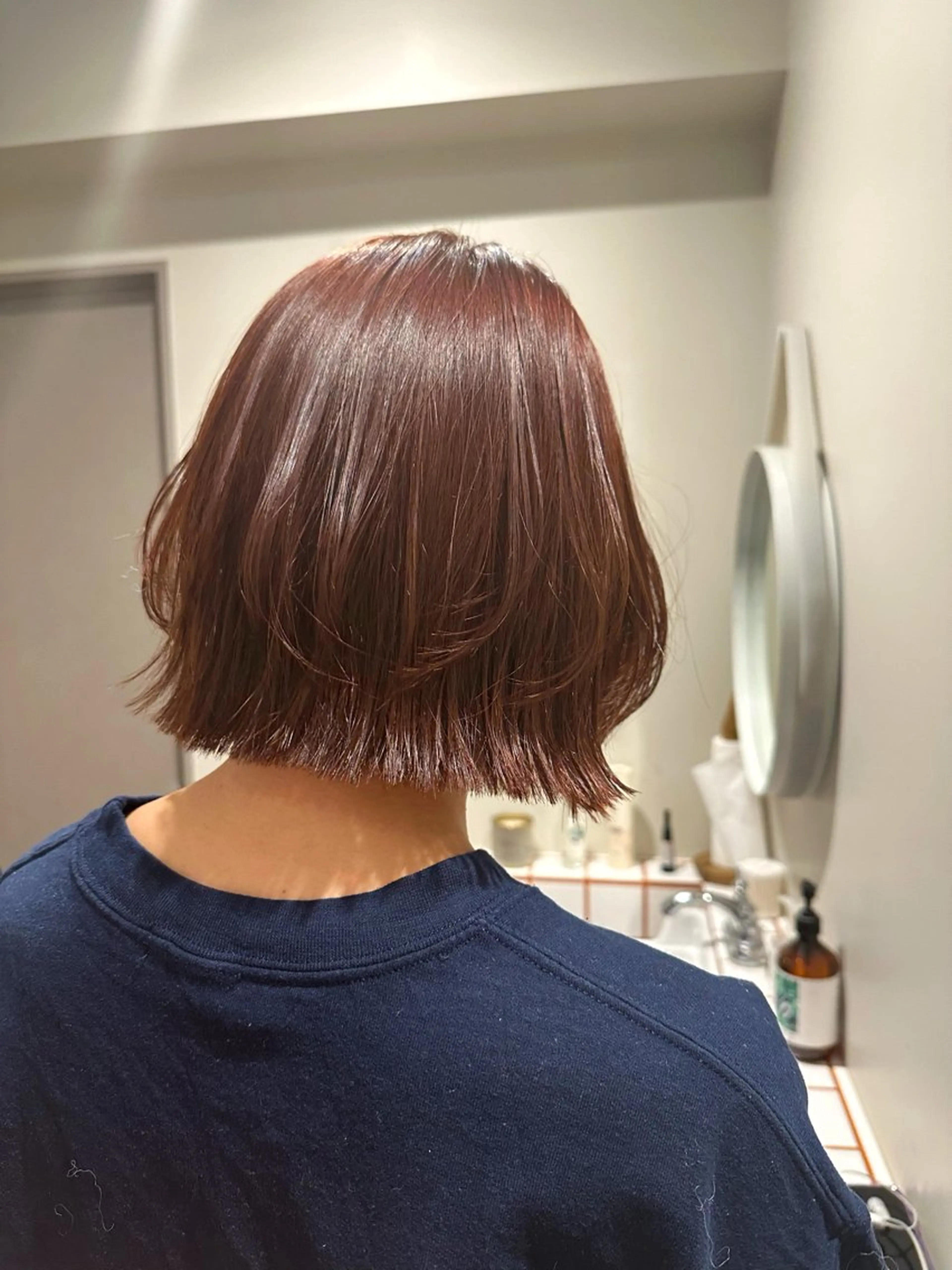 ショート カラー カット ヘアカラー トリートメント hibiki/セット /透明感カラーのヘアスタイル