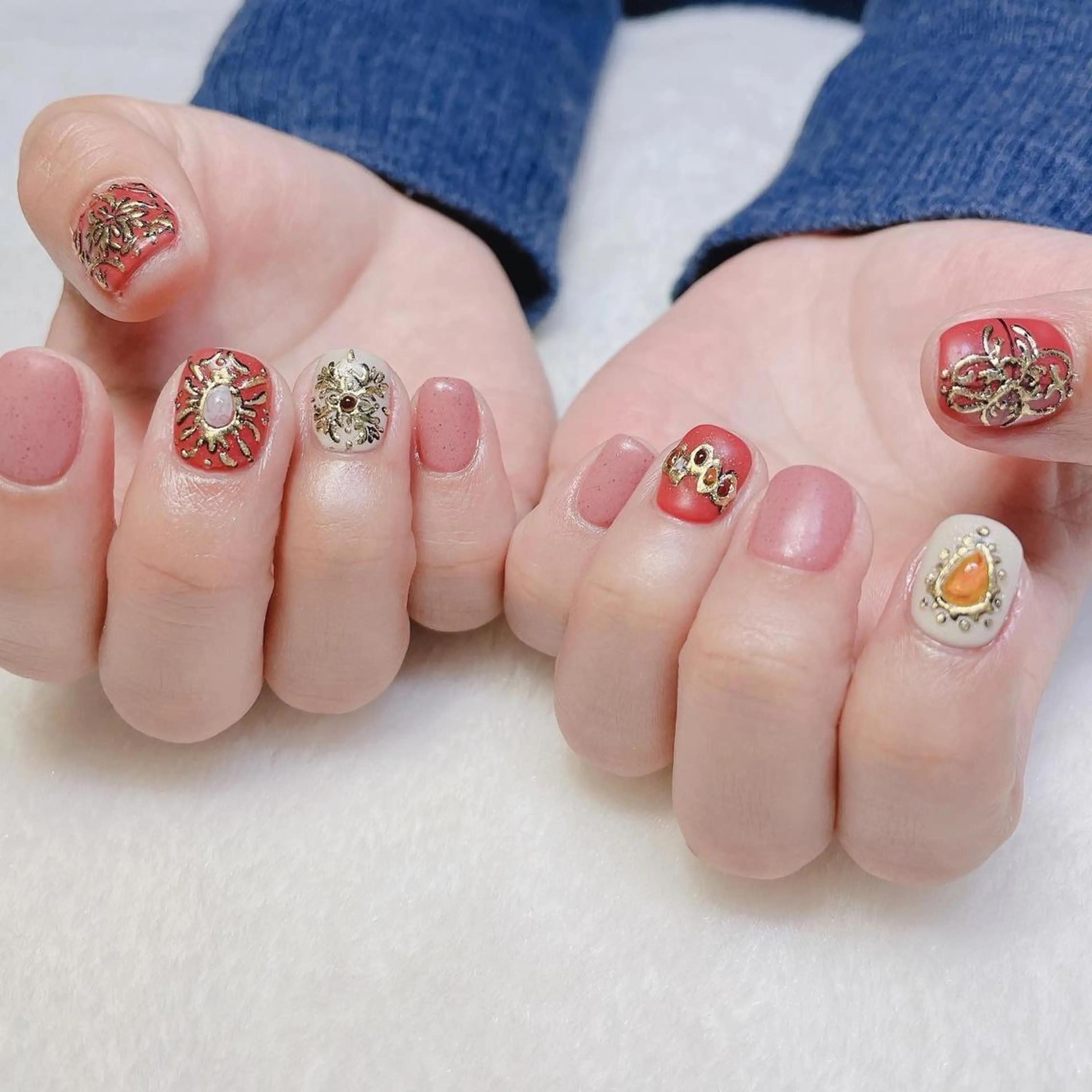 ネイル ハンドネイル kipinail 川﨑えりかのネイルデザイン