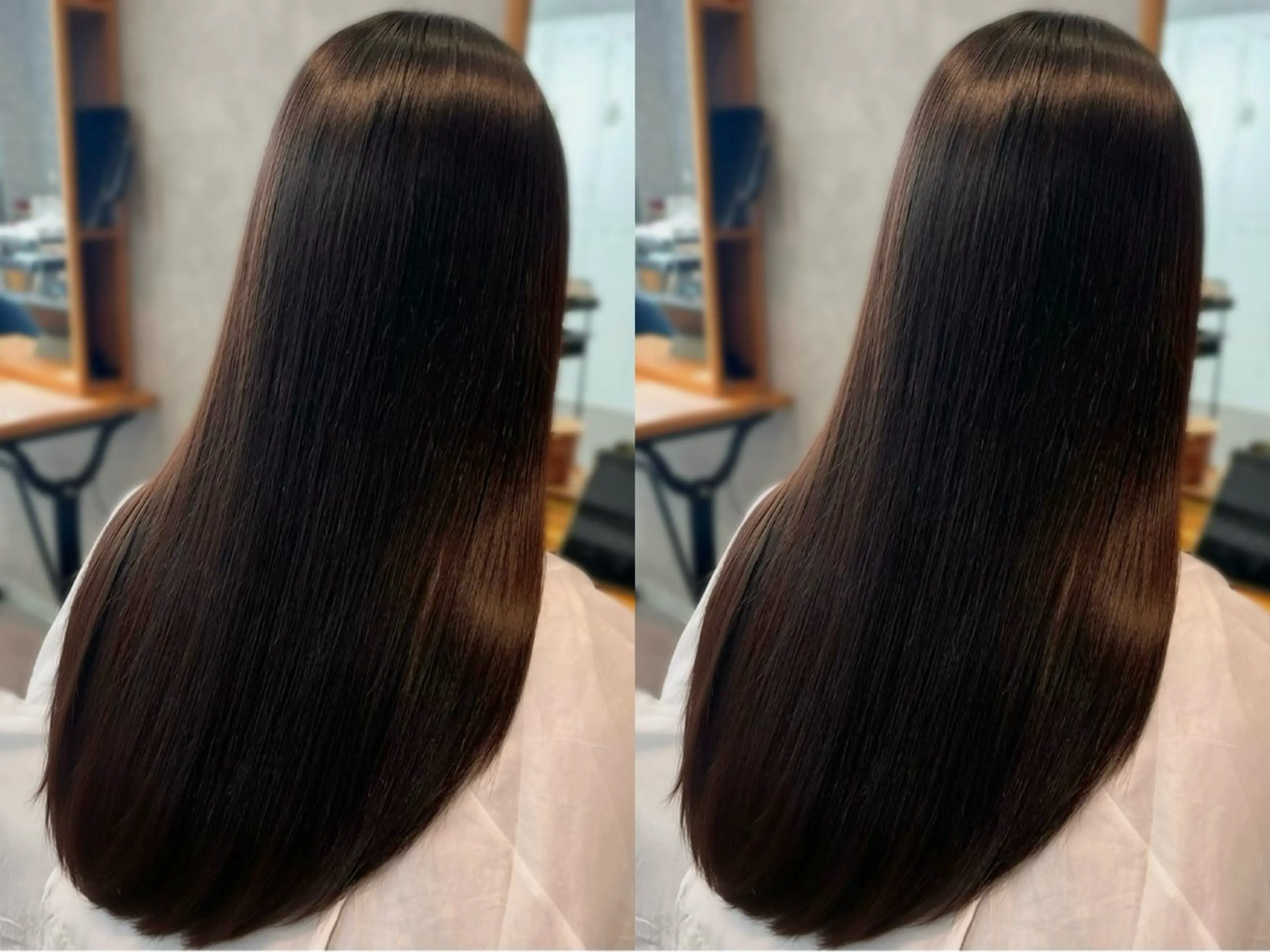 ロング 縮毛矯正 髪質改善/美髪矯正 /縮毛矯正/野沢のヘアスタイル