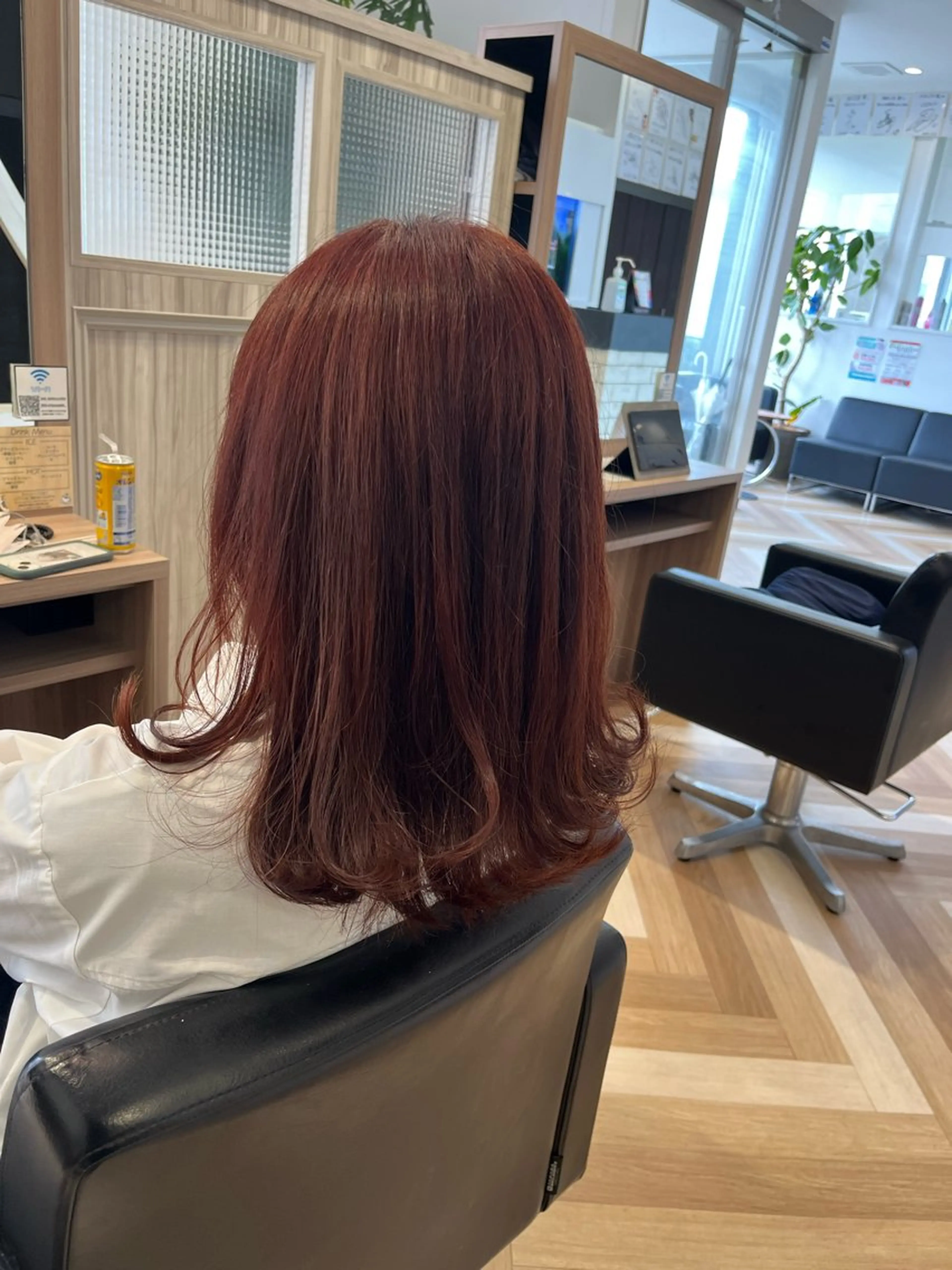 【超オススメ！】カット+シングルカラー + Aujua超音波トリートメント　¥19360→¥14520の写真