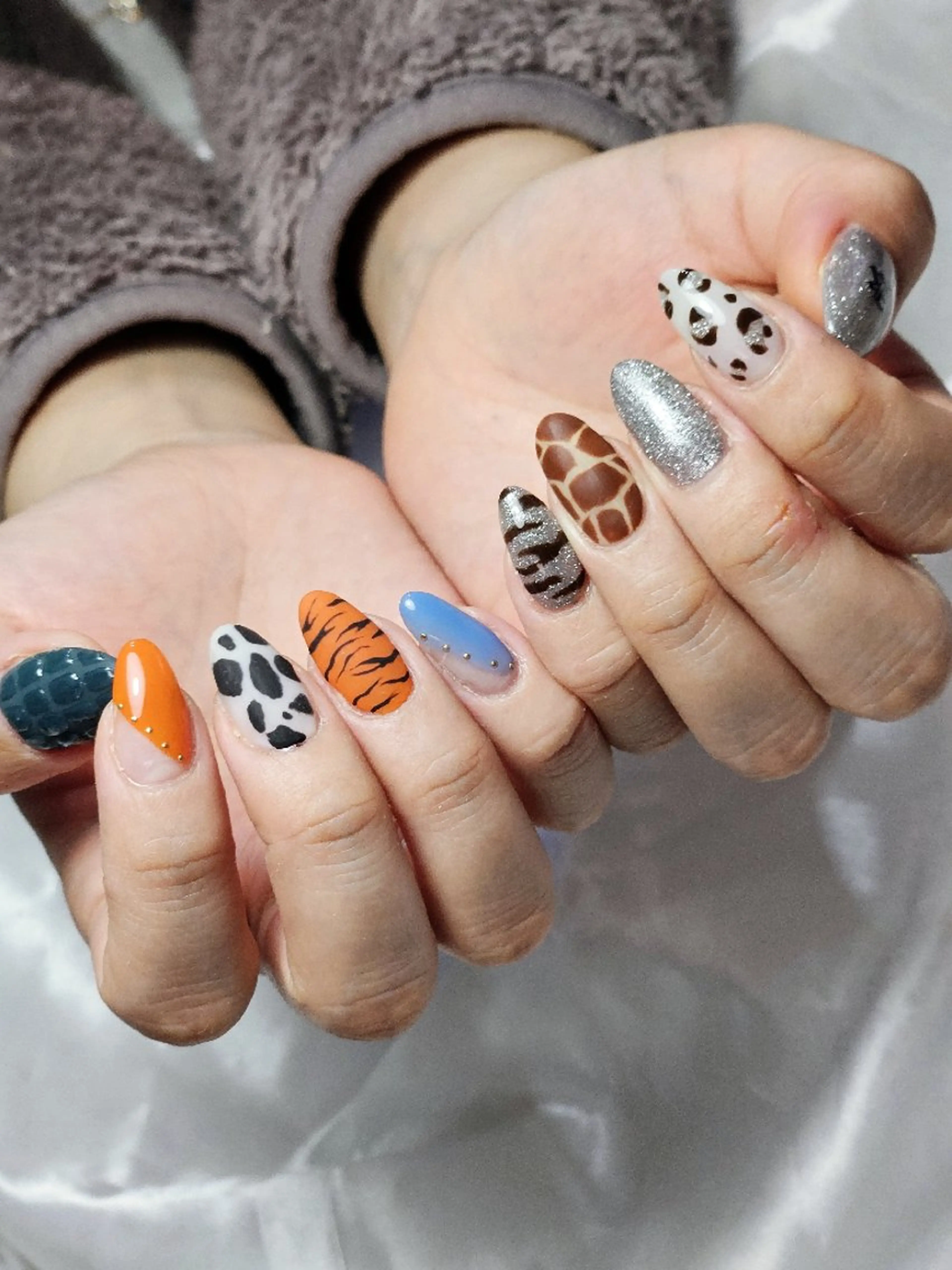 ネイル フラッシュネイル ハンドネイル Y. Reonaのネイルデザイン