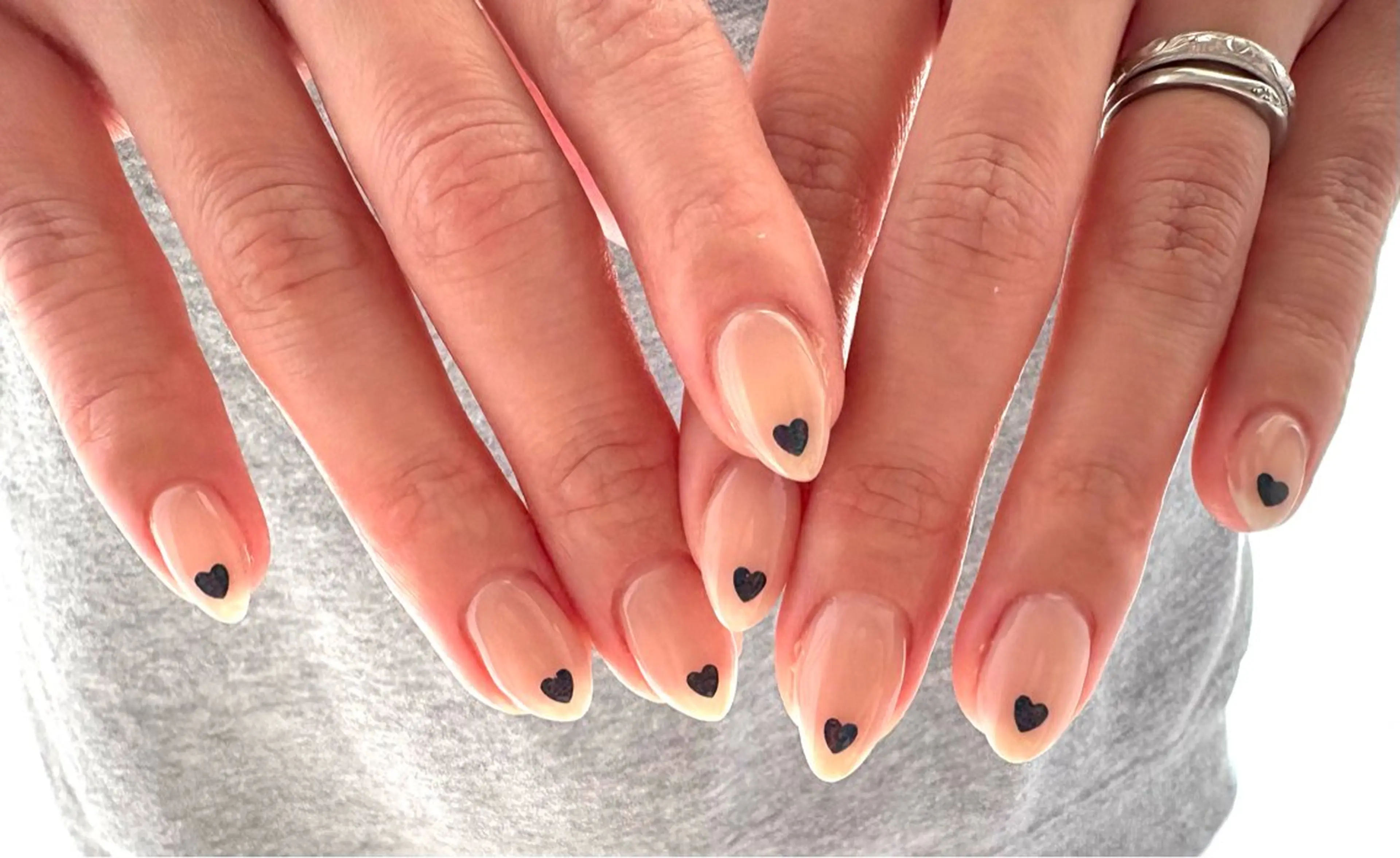 ネイル ハート Nail Salon Pure のぞみのネイルデザイン