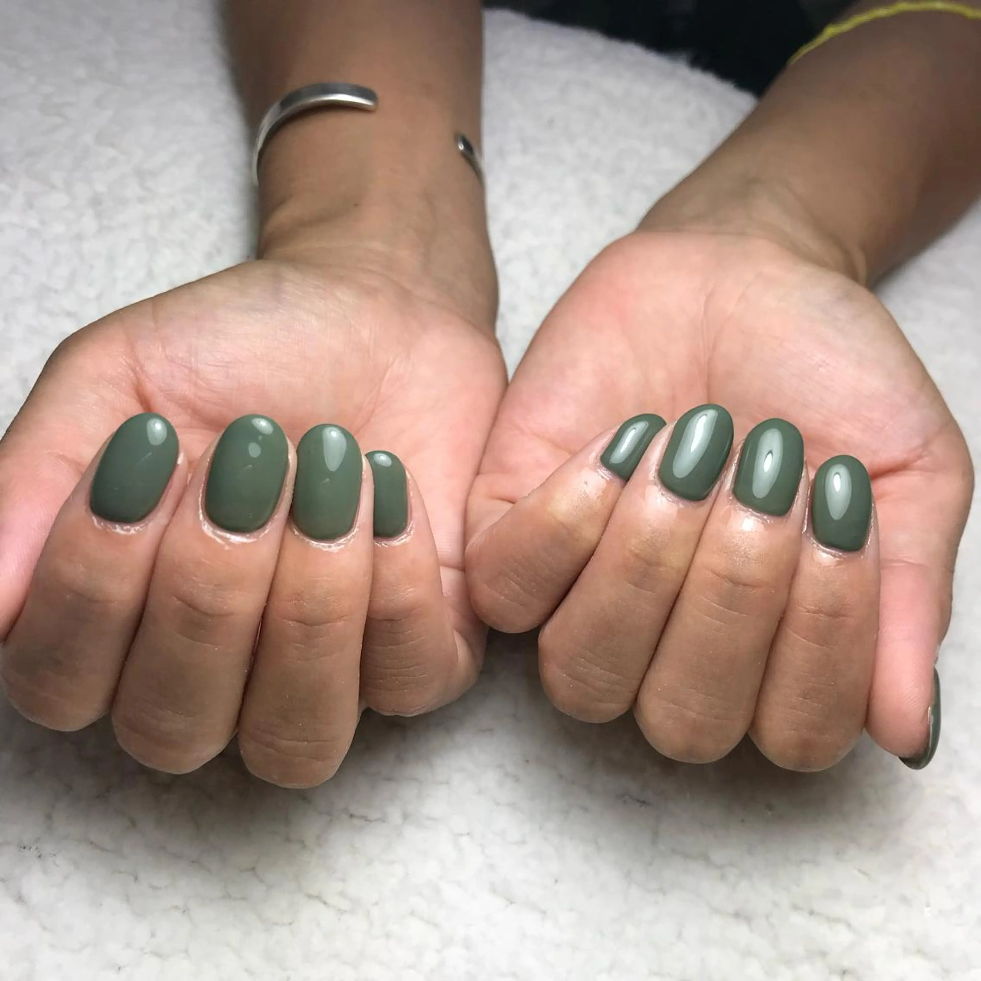 ネイル グリーン ハンドネイル COCO+所属・COCO +のエステ・リラクイメージ