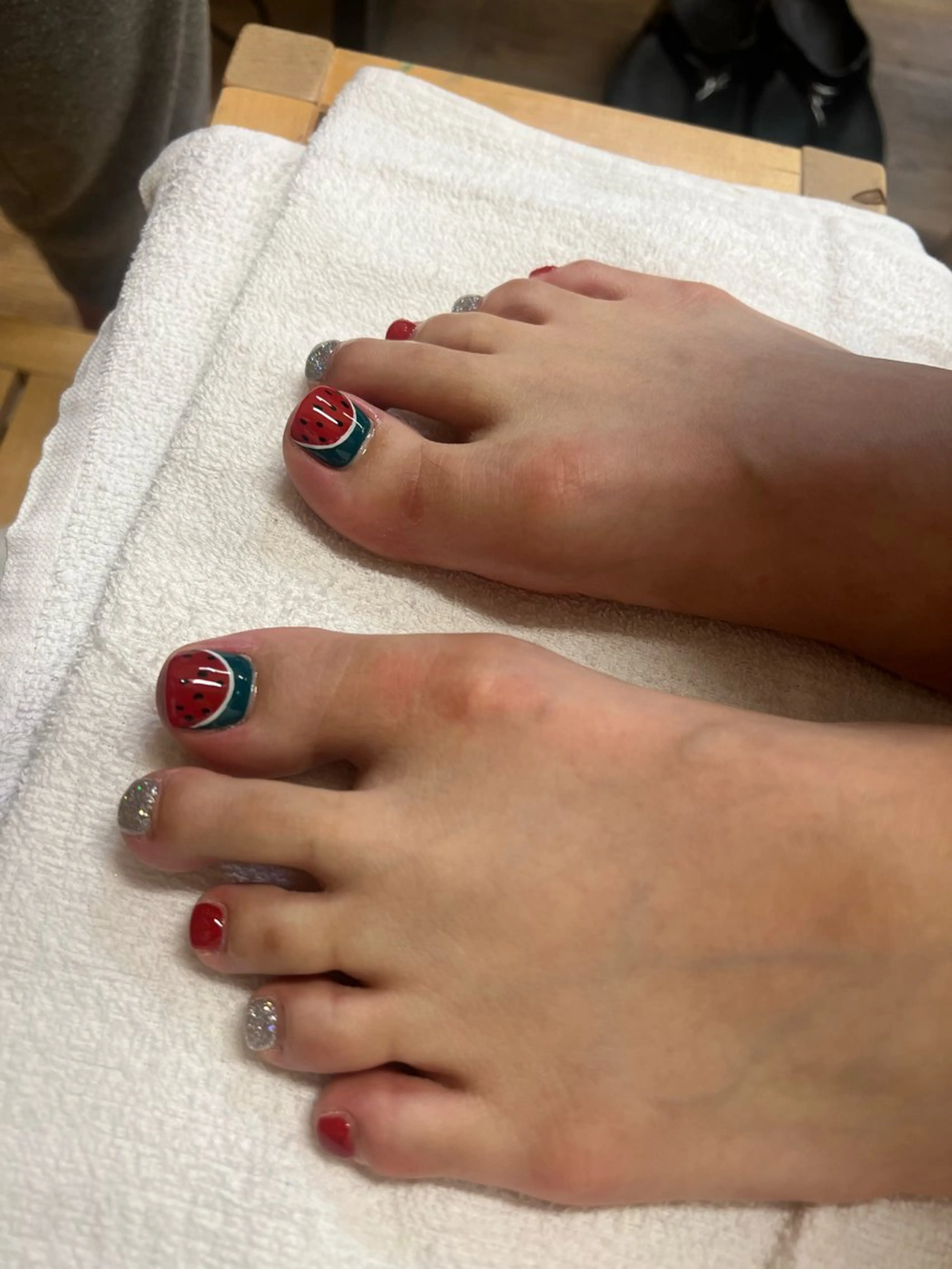 ネイル フットネイル 持ち込み 🌺新小岩VILL Asa.のネイルデザイン